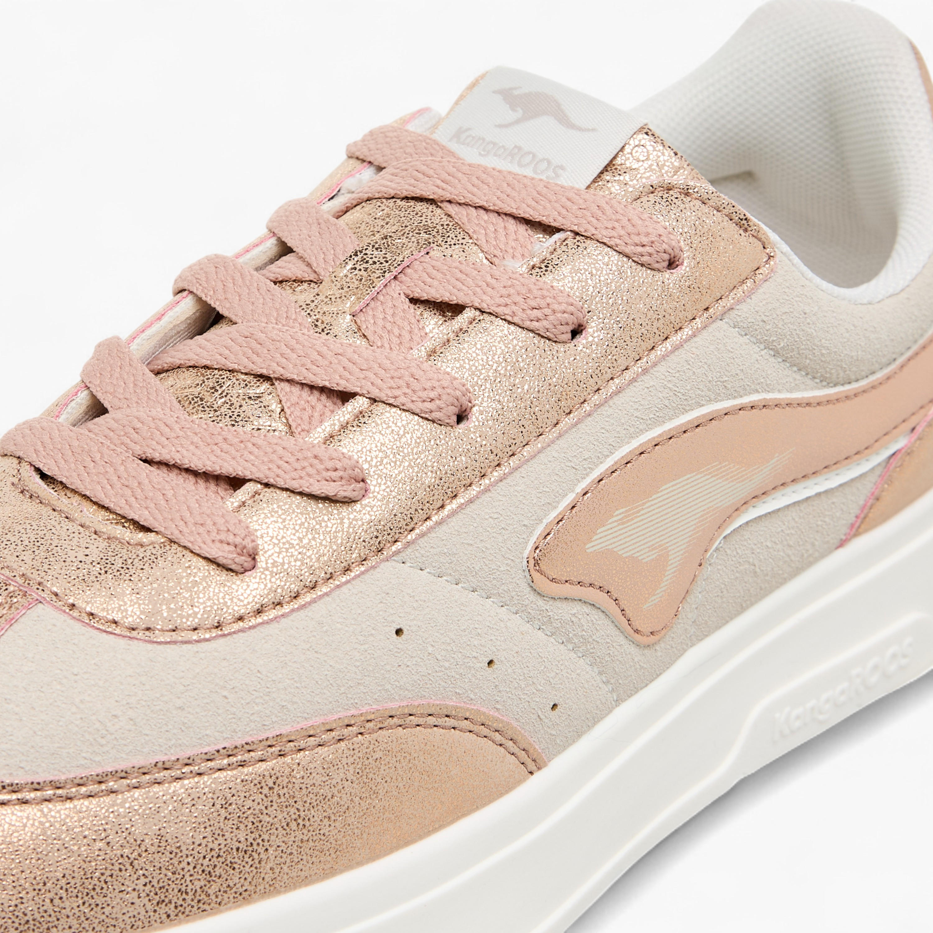 KangaROOS Women's Colourblock Lace-Up Sneakers-women-shoes-sneakers-image-4