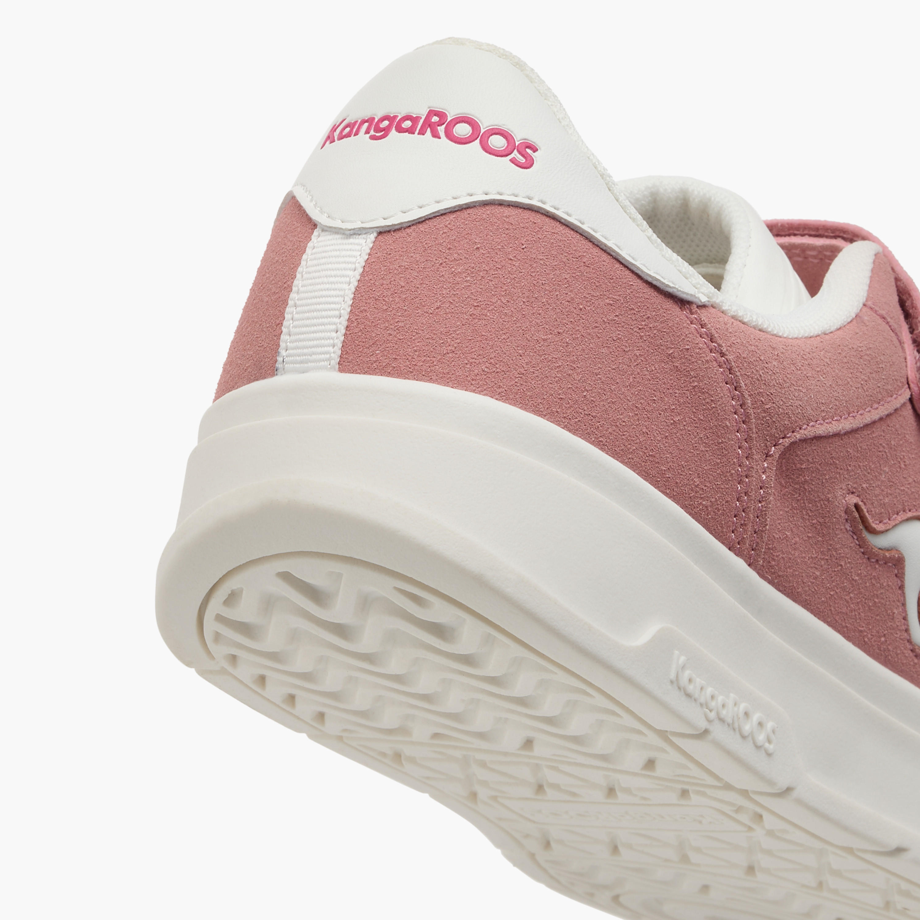 KangaROOS Women's Logo Detail Sneakers with Hook and Loop Closure-women-shoes-sneakers-image-5