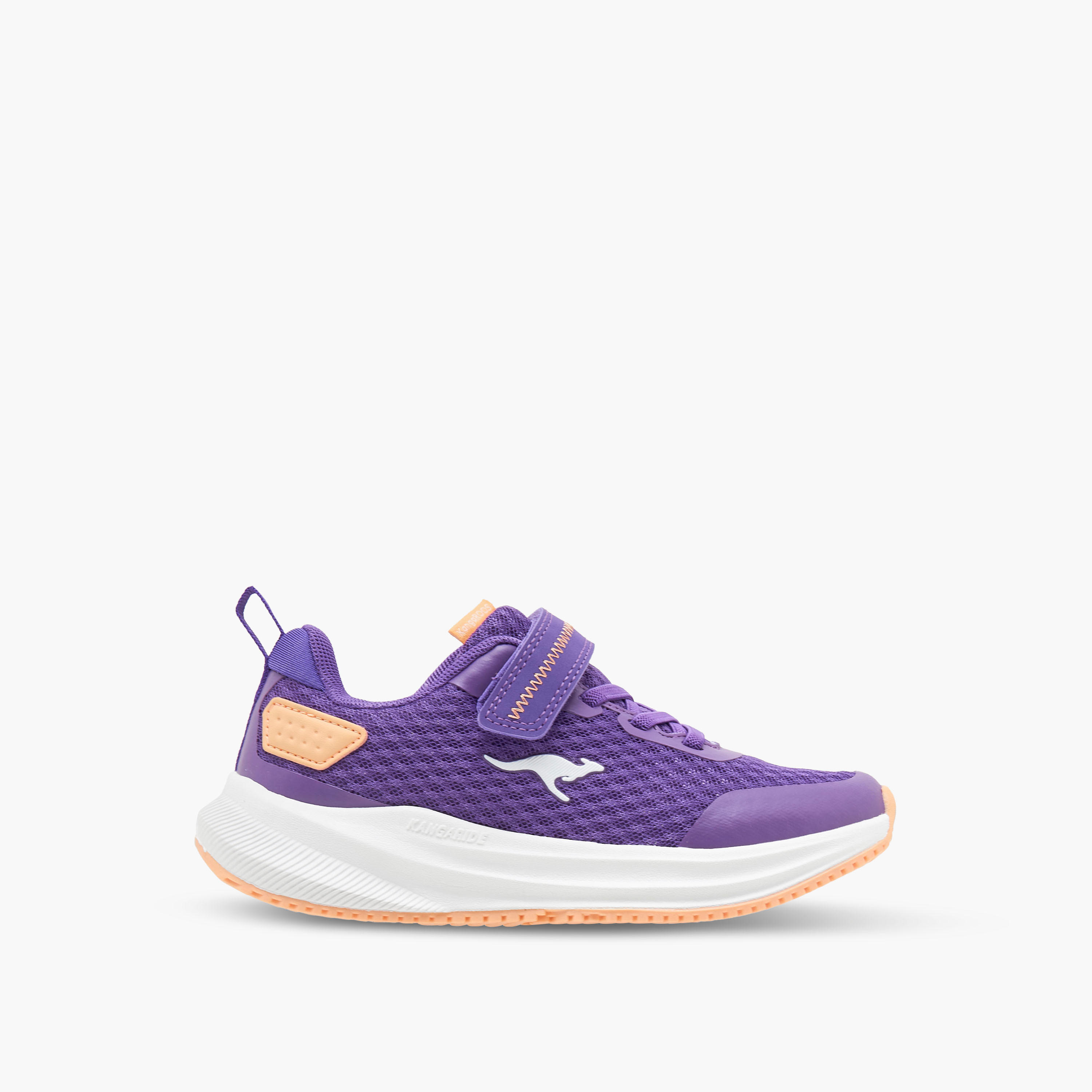 KangaROOS Girls Hook & Loop Sports Shoes-girls-shoes-sports-image-3