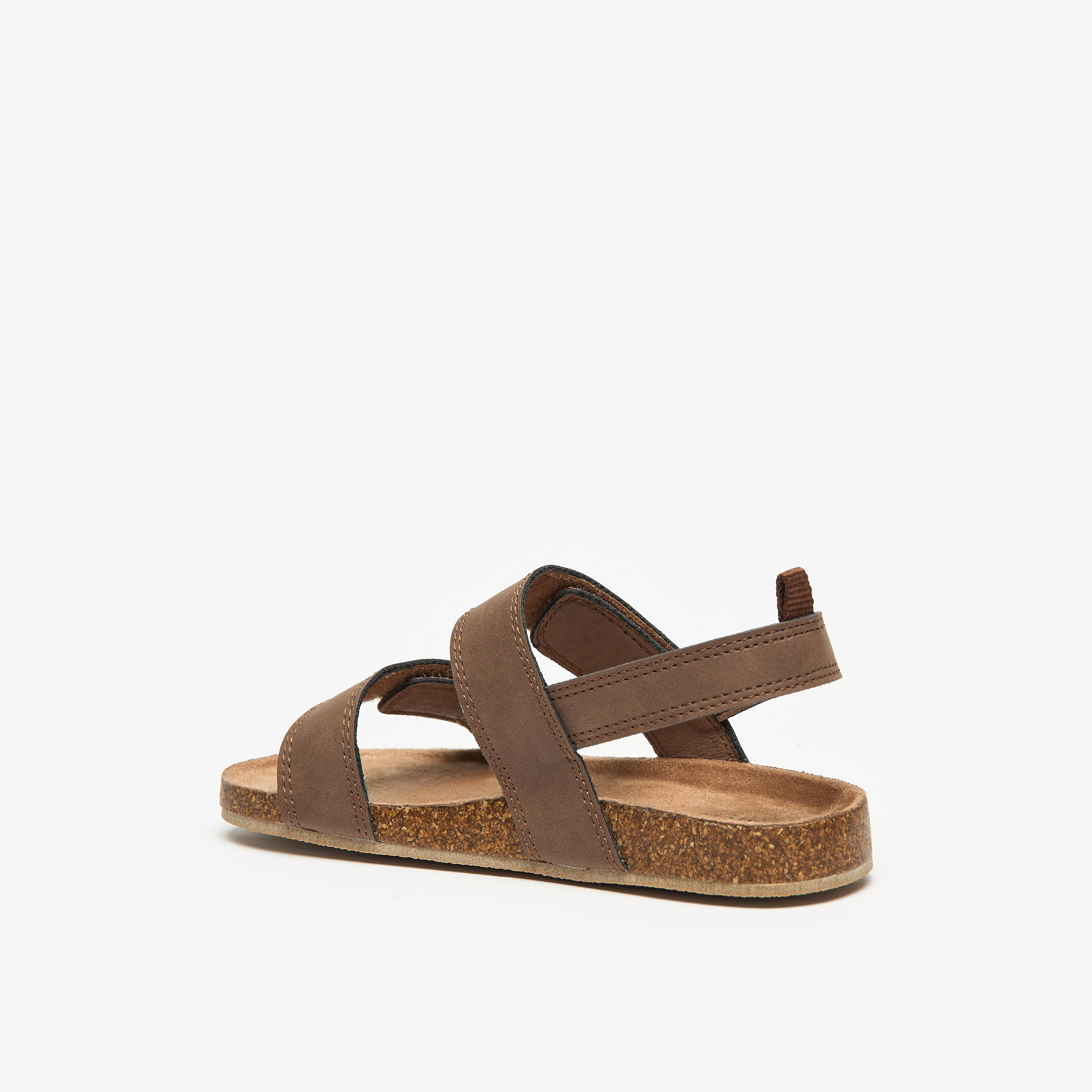 صندل سادة بشريط إغلاق لاصق للأولاد من جونيورز-boys-shoes-sandals-image-2