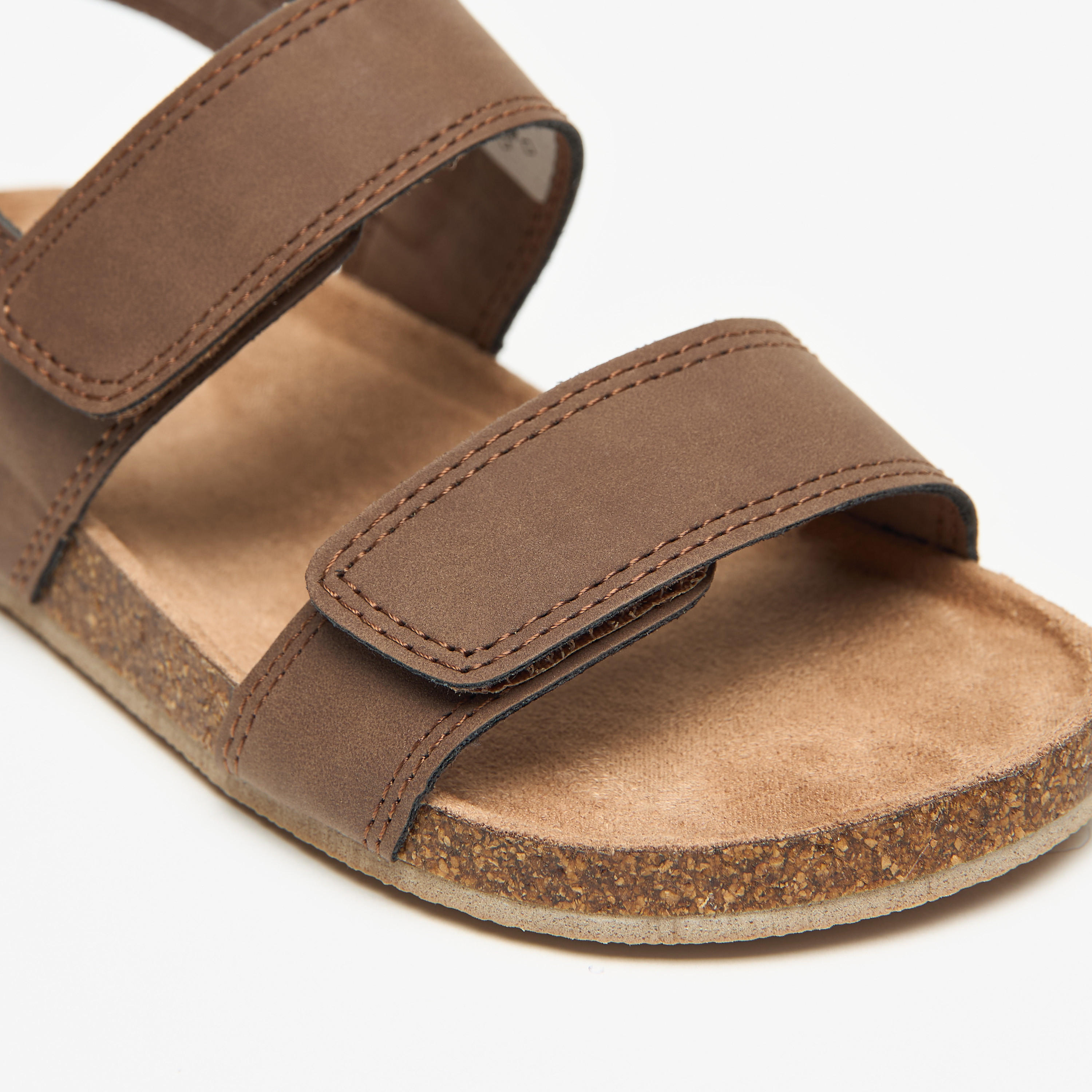 صندل سادة بشريط إغلاق لاصق للأولاد من جونيورز-boys-shoes-sandals-image-5