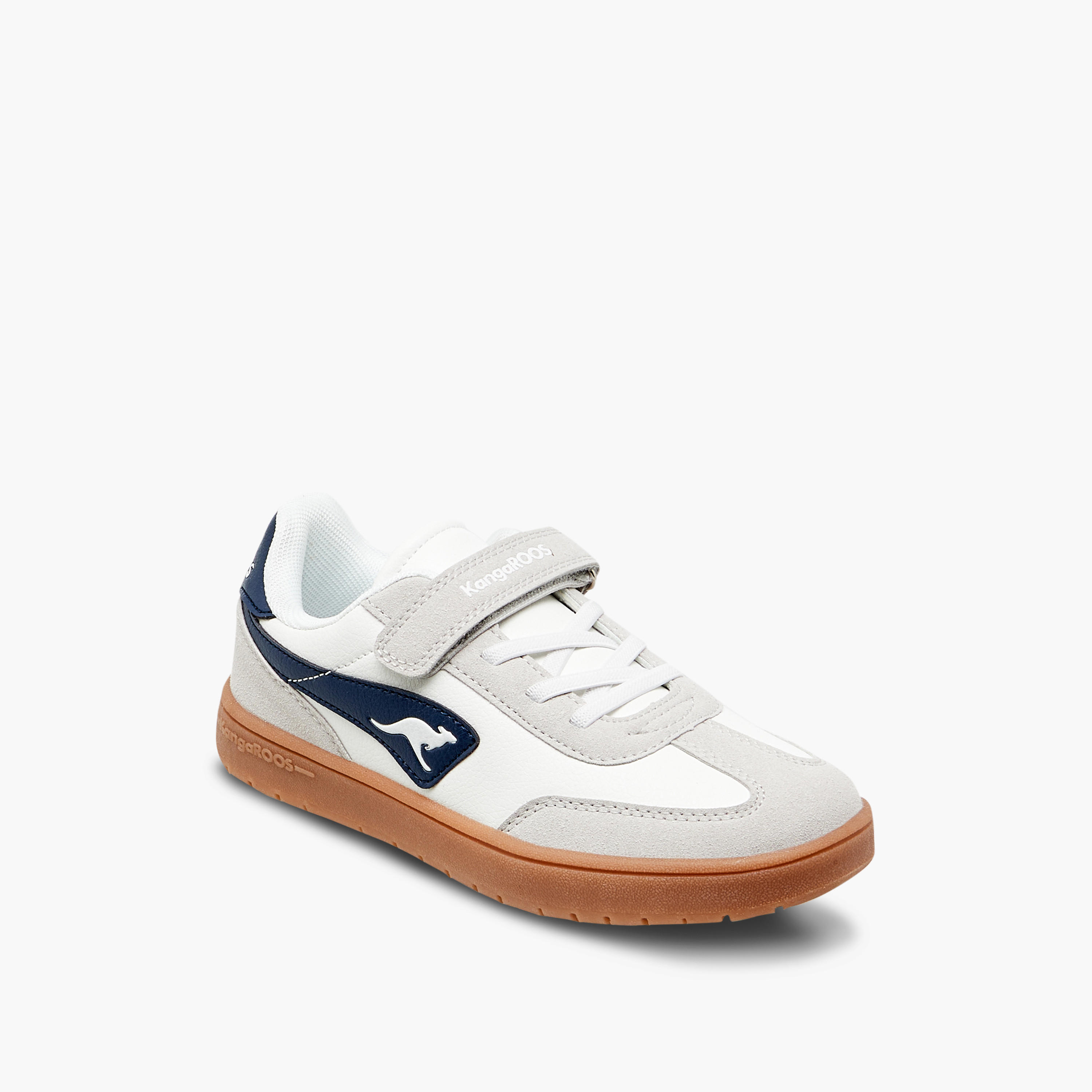 حذاء سنيكرز متعدد التصاميم بشريط إغلاق لاصق للأولاد من كانجاروز-boys-shoes-sneakers-image-2