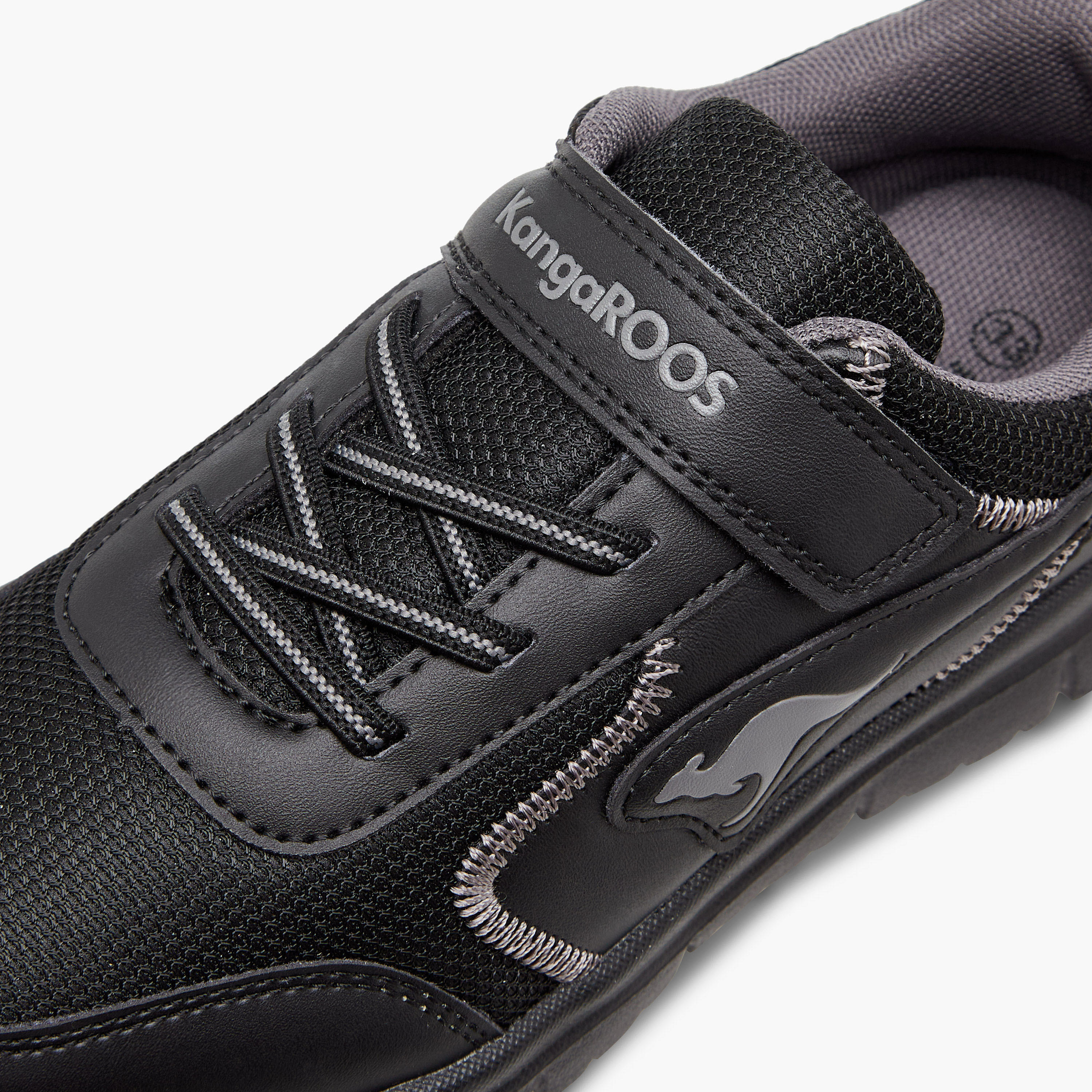 Kangaroos Boys Hook & Loop Breathable Walking Shoes-boys-shoes-sports-image-4