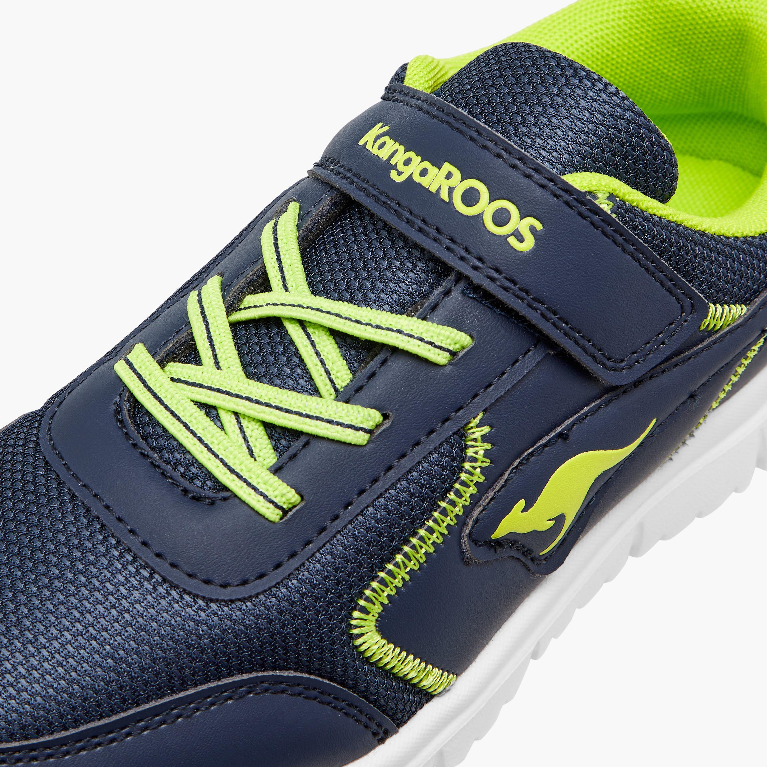 Kangaroos Boys Hook & Loop Breathable Walking Shoes-boys-shoes-sports-image-4