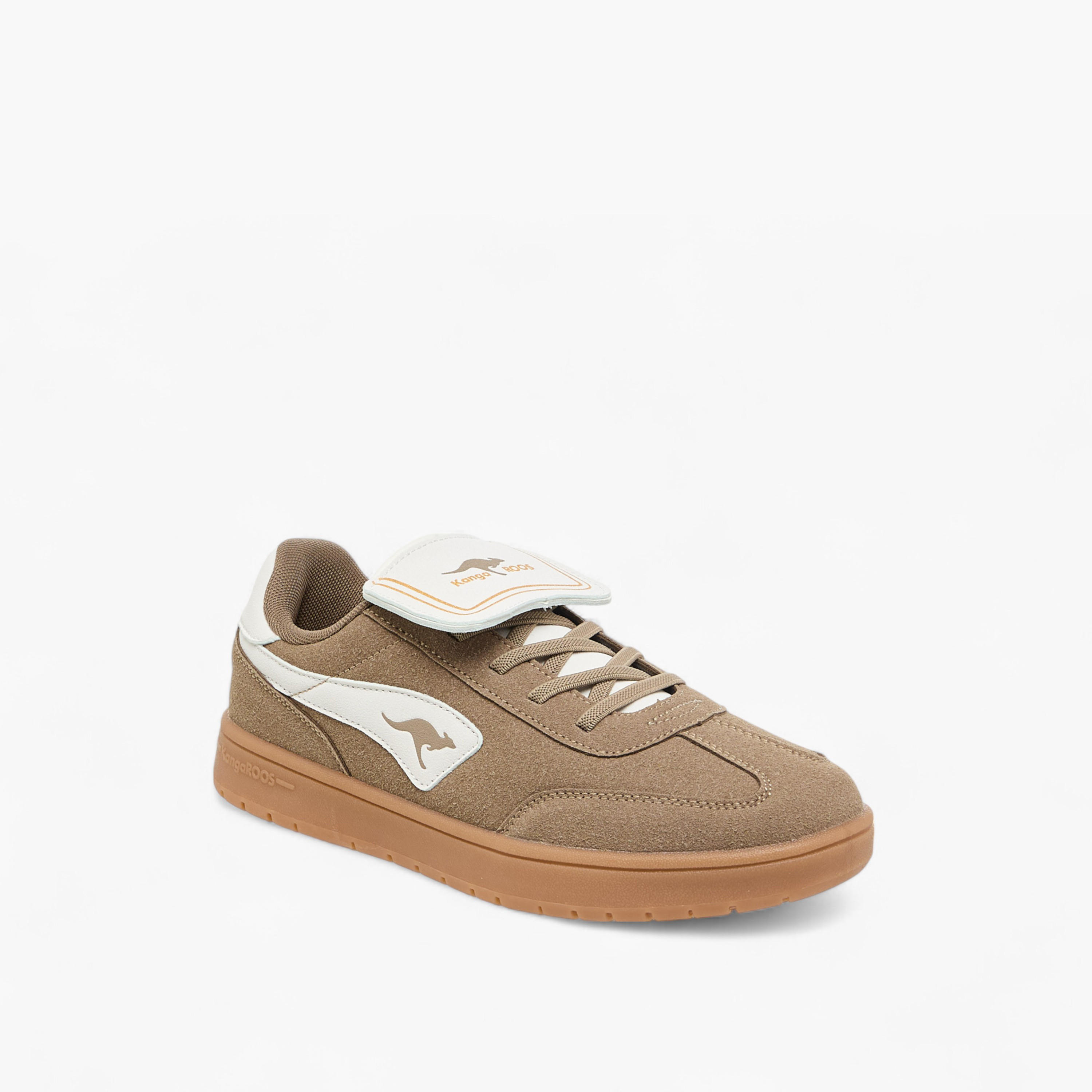 KangaROOS Women's Logo Patch Lace-Up Sneakers-women-shoes-sneakers-image-2