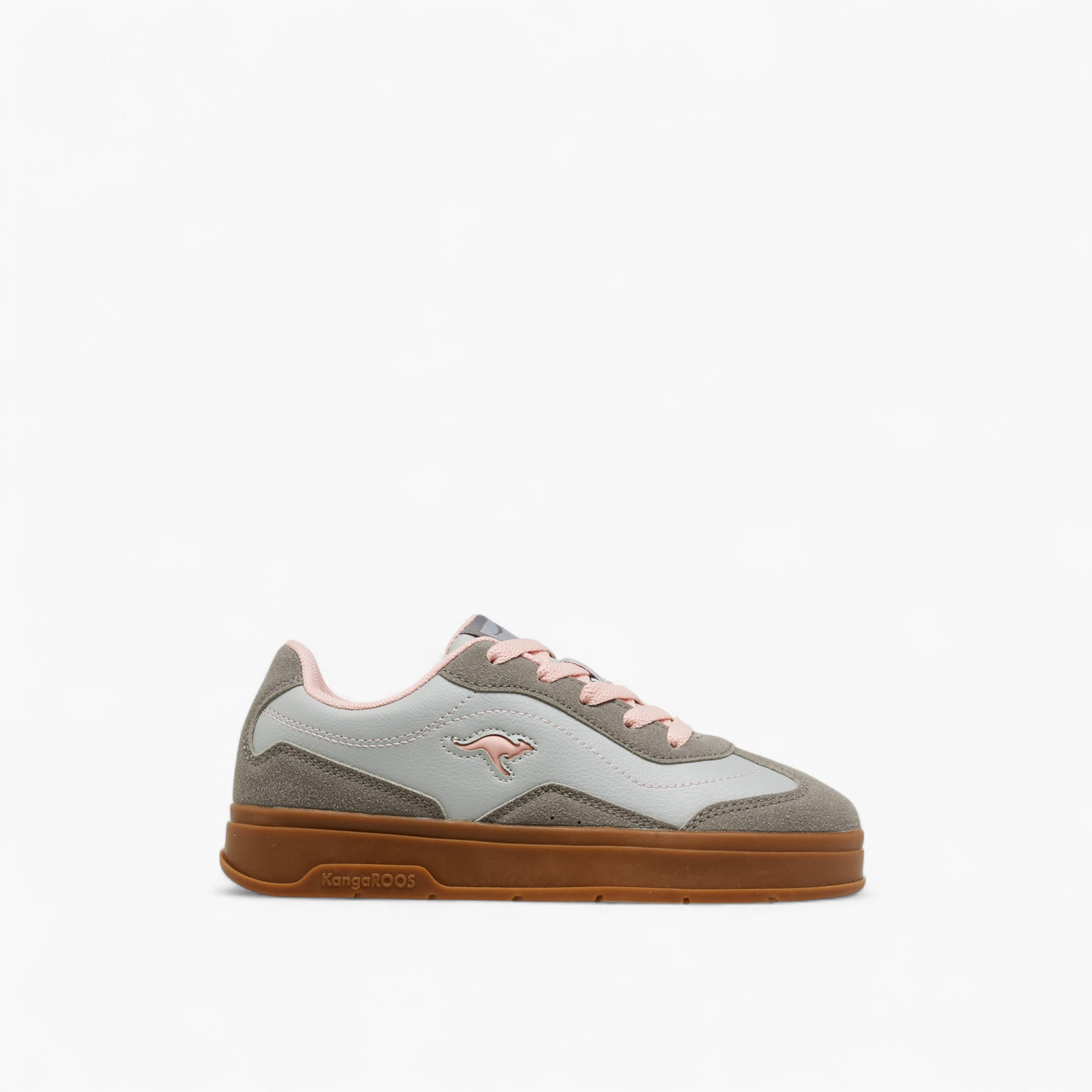 KangaROOS Girls' Panelled Lace-Up Sneakers-girls-shoes-sneakers-image-3