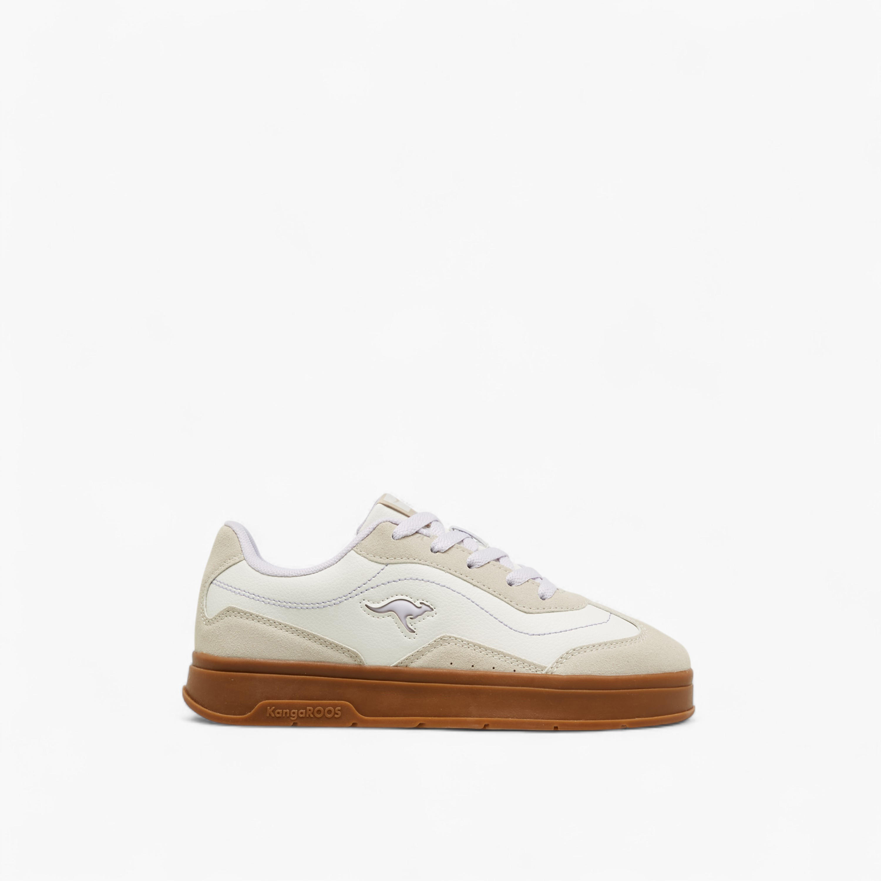 KangaROOS Girls' Panelled Lace-Up Sneakers-girls-shoes-sneakers-image-3