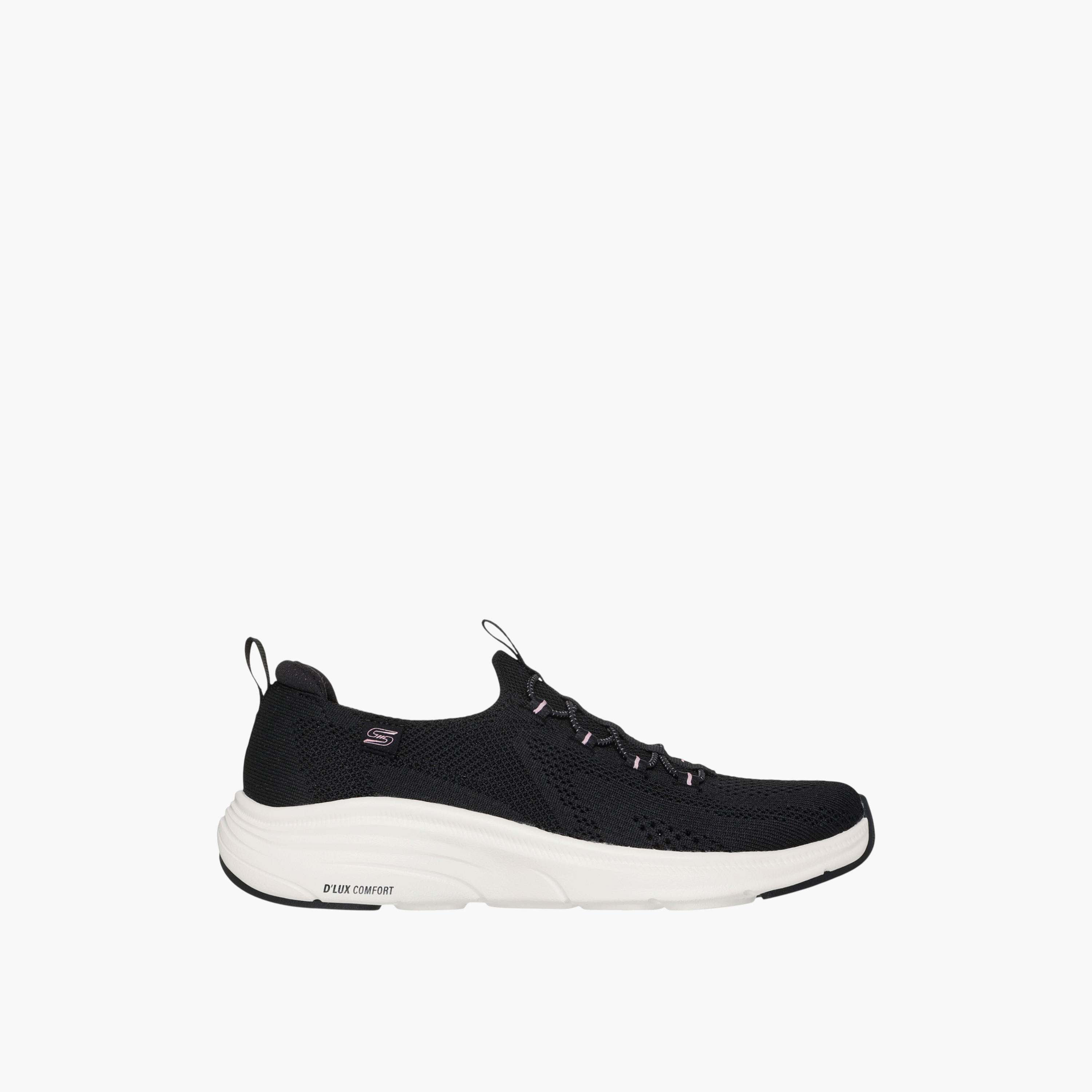 Skechers Women's D LUX COMFORT 2.0 Slip-On Sports Shoes - 104472-BKPK-women-shoes-sports-image-2