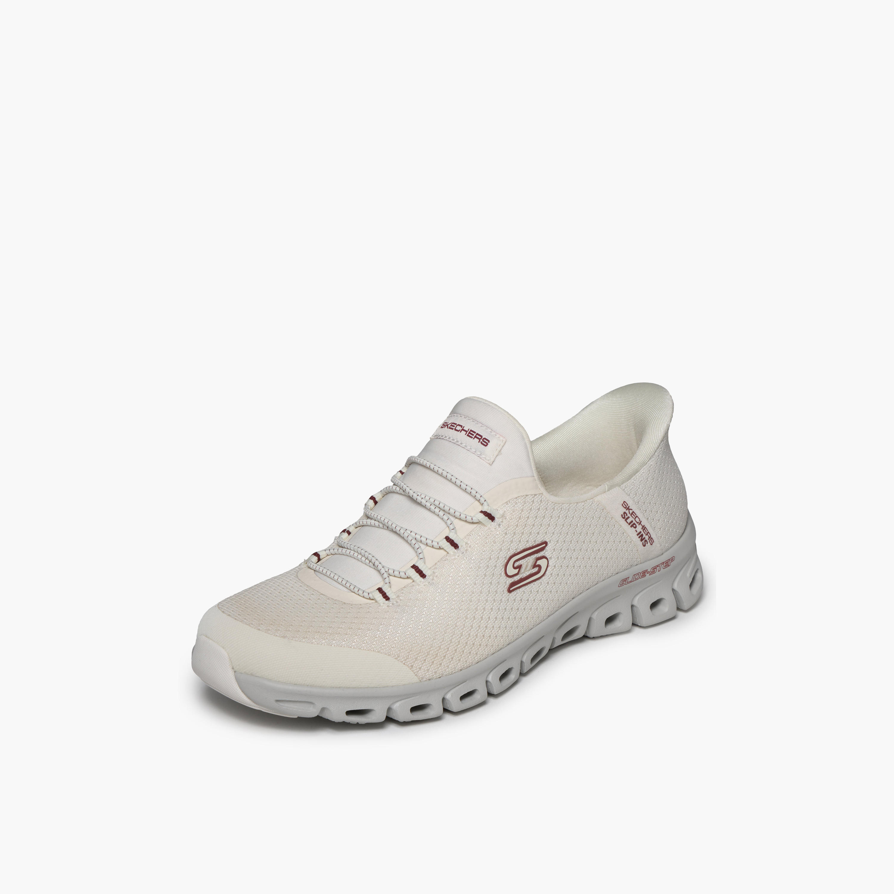 Skechers Women GLIDE-STEP Slip-on Sports Shoes - 104557-OWGR-CP-women-shoes-sneakers-image-4