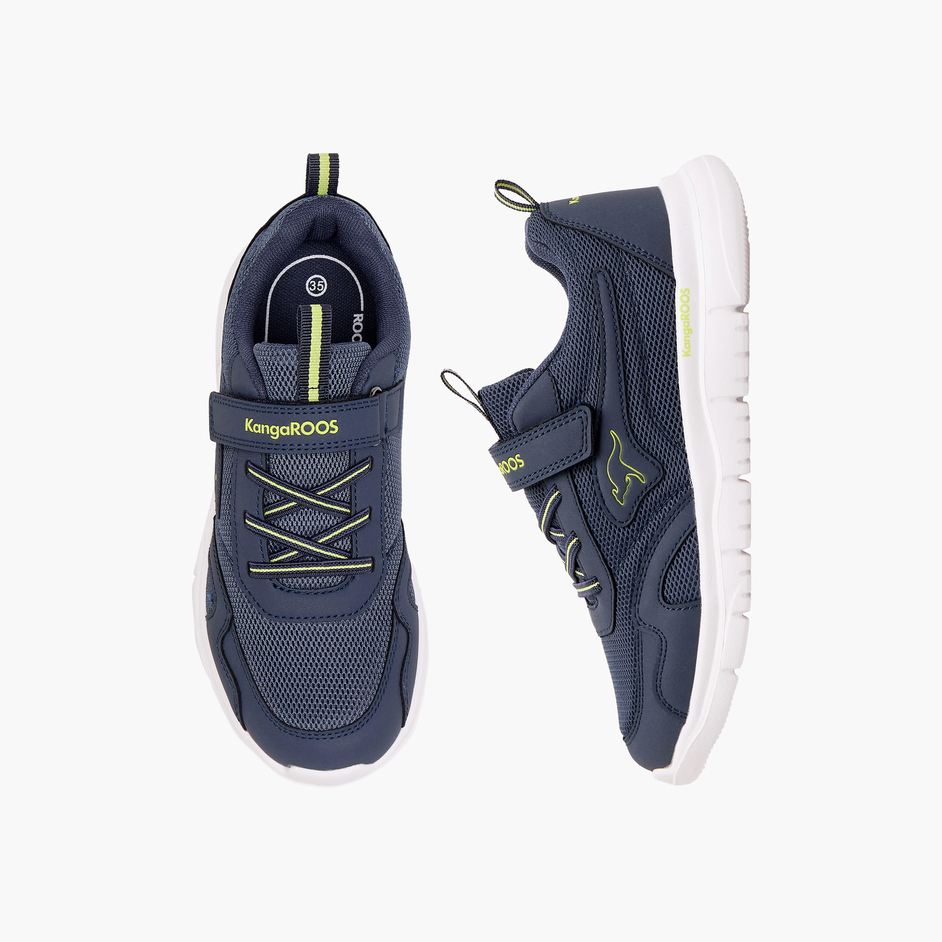 حذاء رياضي بشريط إغلاق لاصق من كانغاروز-boys-shoes-sports-image-1