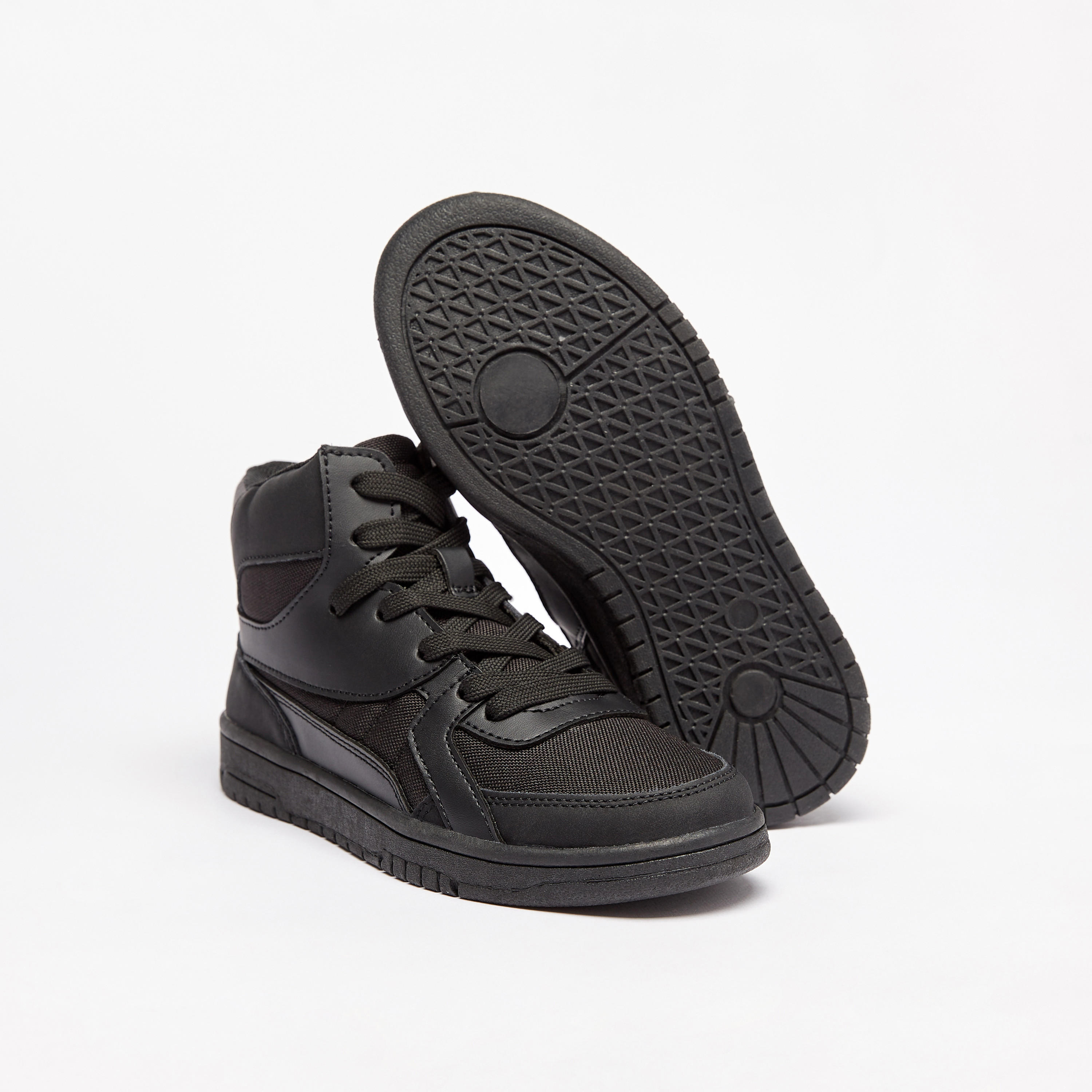 حذاء سنيكرز بكاحل مرتفع وسحاب إغلاق من مستر دوتشيني-boys-shoes-sneakers-image-15