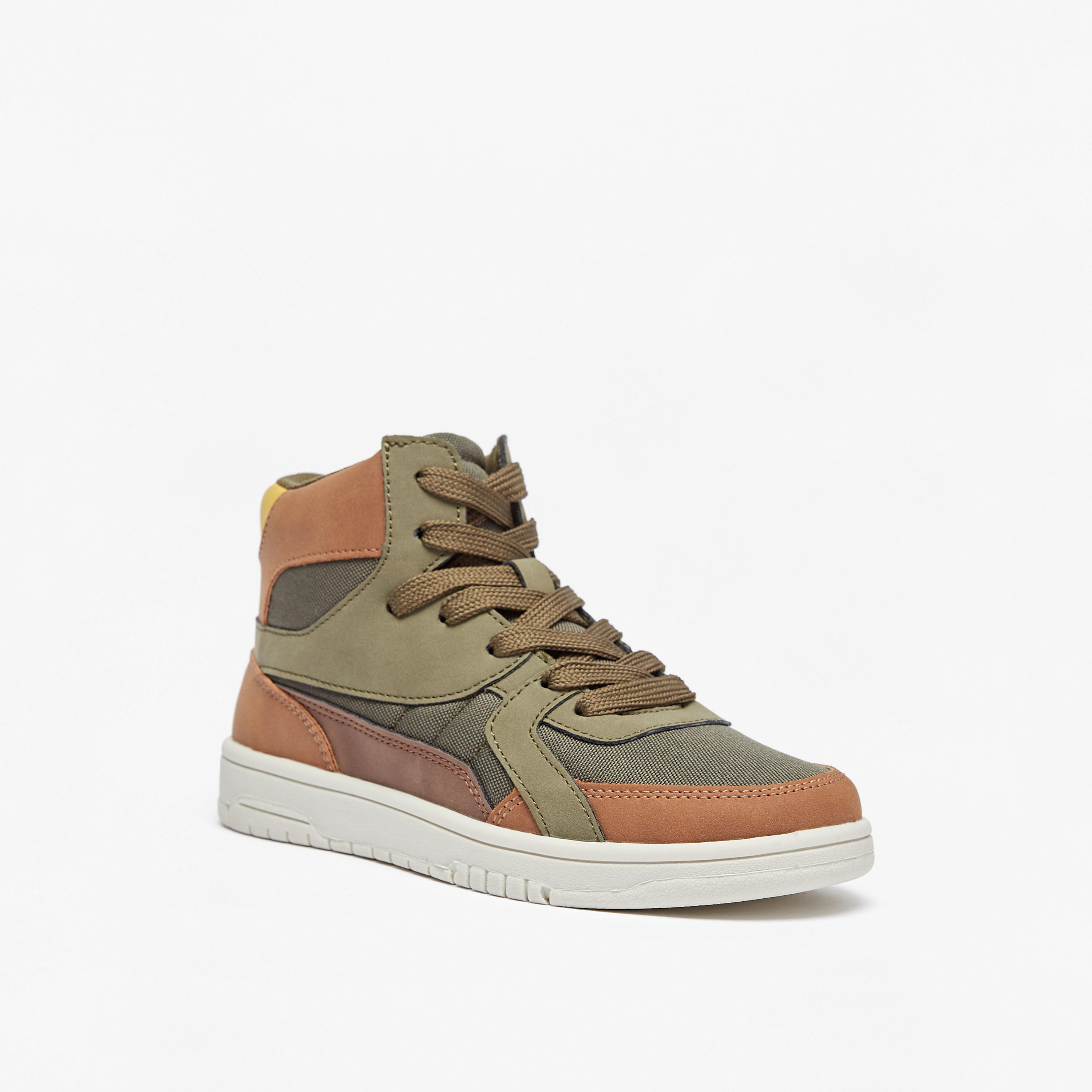 حذاء سنيكرز بكاحل مرتفع وسحاب إغلاق من مستر دوتشيني-boys-shoes-sneakers-image-7