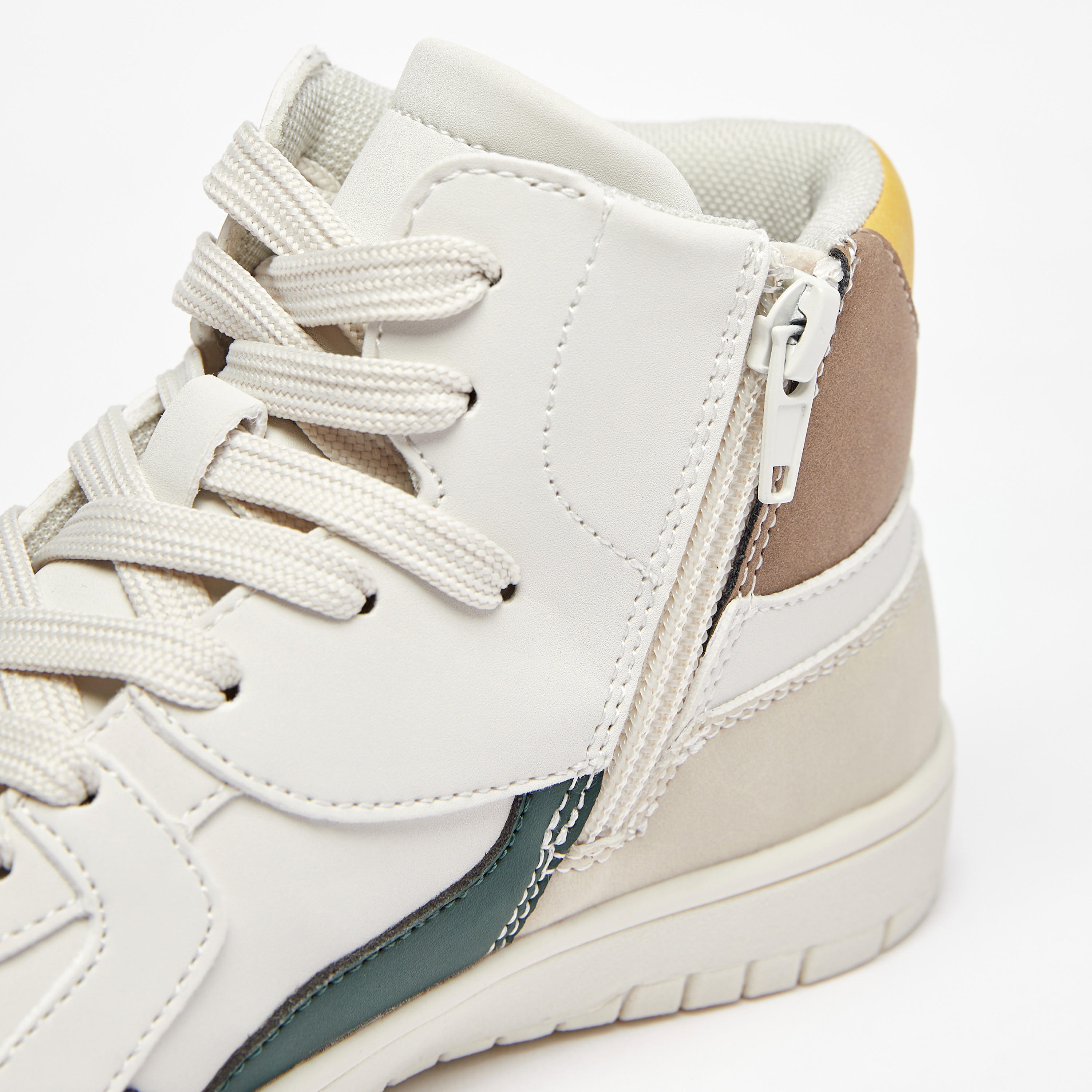 حذاء سنيكرز بكاحل مرتفع وسحاب إغلاق من مستر دوتشيني-boys-shoes-sneakers-image-5