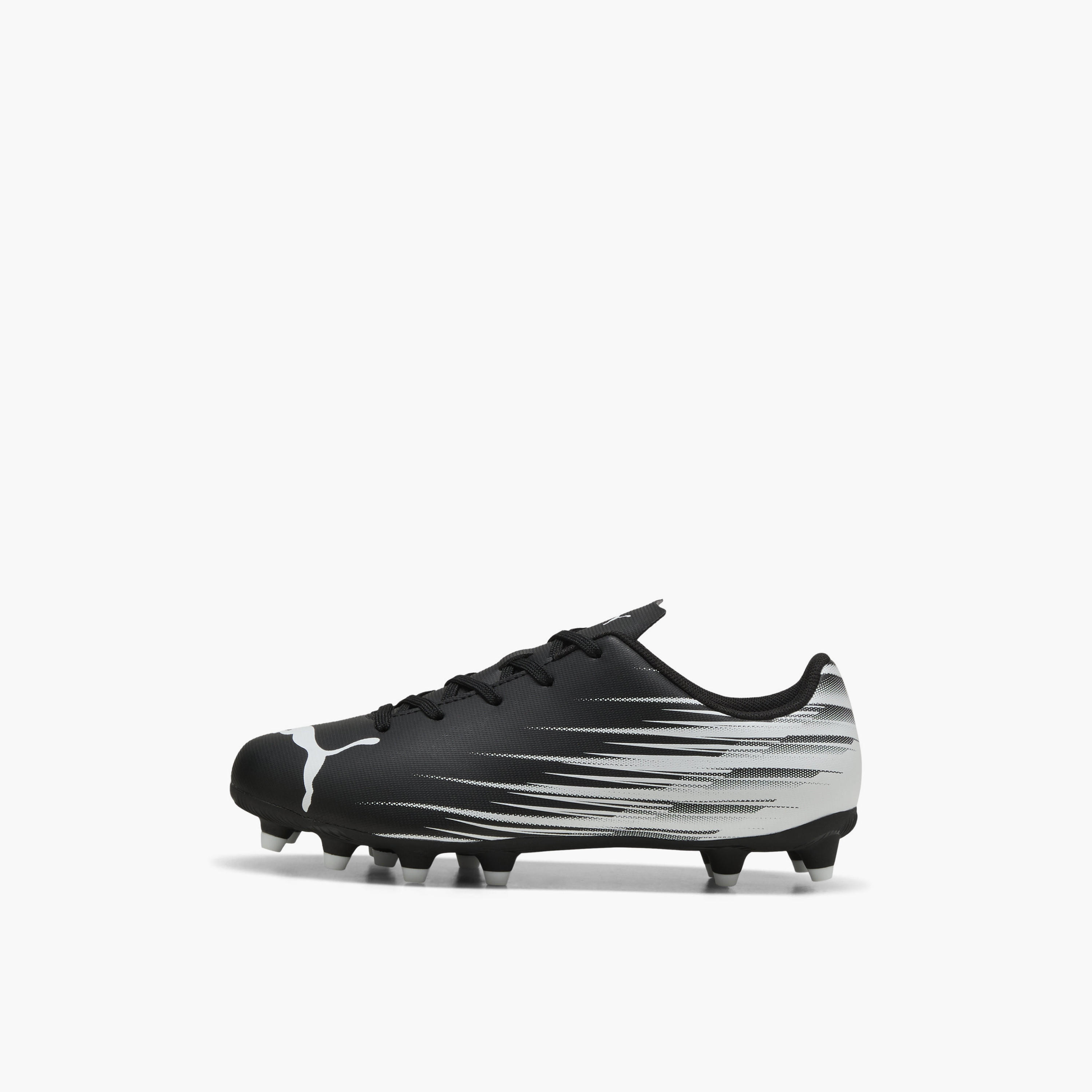 Puma Boys Attacanto II FG/AG Lace-Up Football Firm Ground Shoes-girls-shoes-sports-image-3