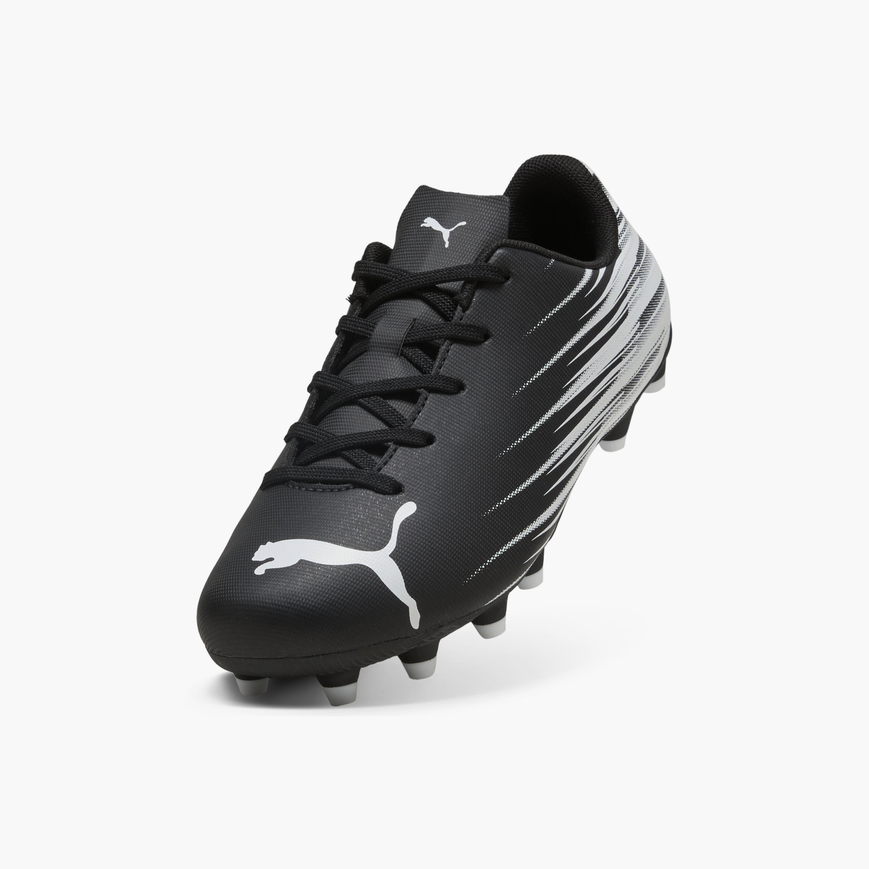 Puma Boys Attacanto II FG/AG Lace-Up Football Firm Ground Shoes-girls-shoes-sports-image-5
