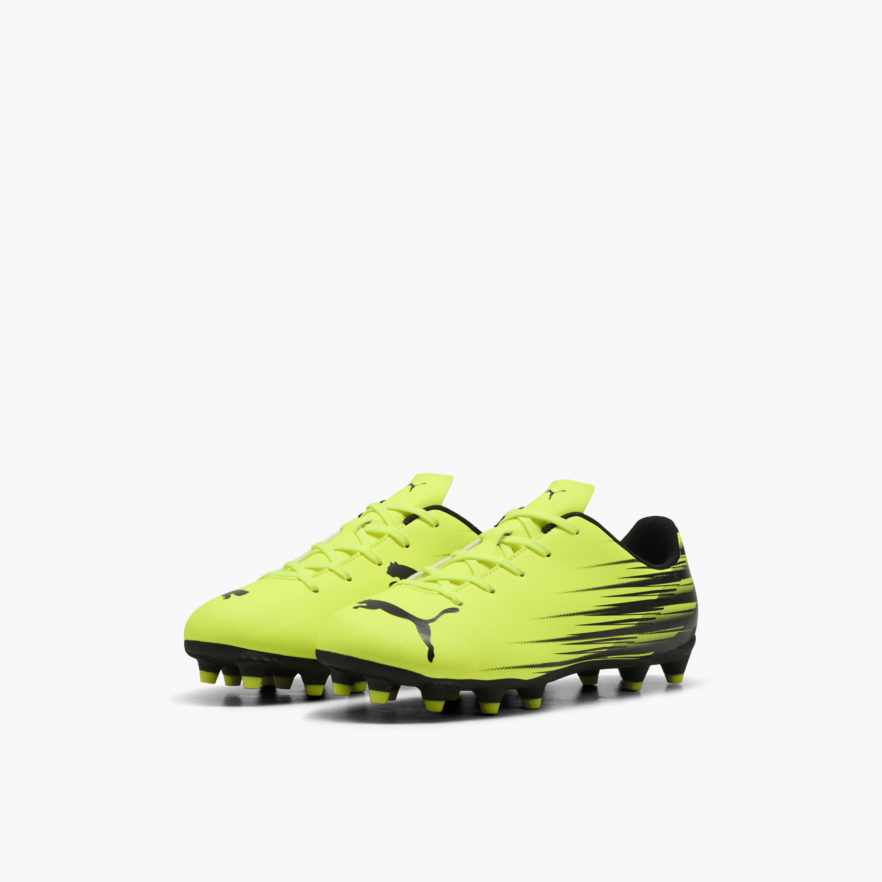 Puma Kids Attacanto II FG/AG Lace-Up Firm Ground Football Shoes-girls-shoes-sports-image-1