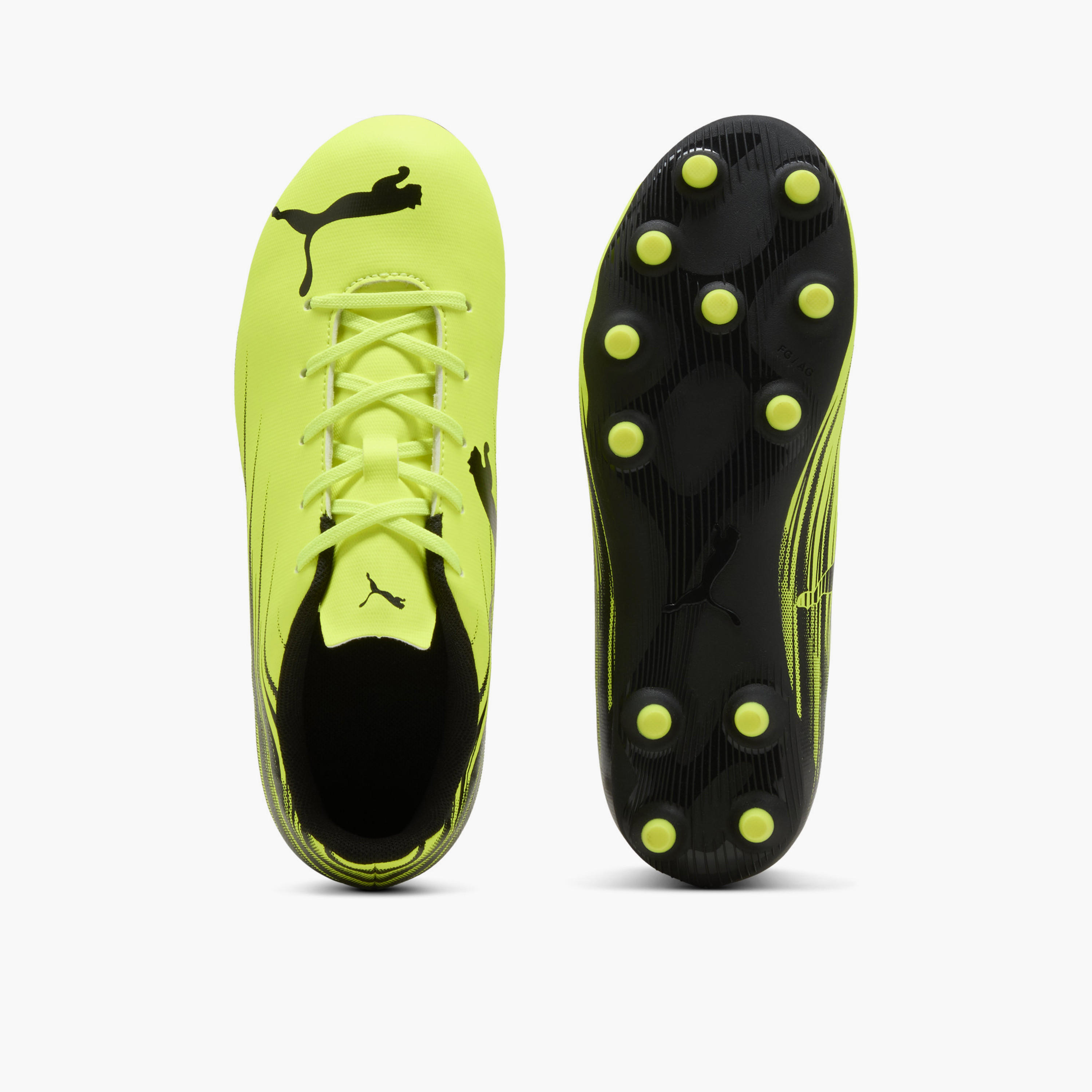 Puma Kids Attacanto II FG/AG Lace-Up Firm Ground Football Shoes-girls-shoes-sports-image-4