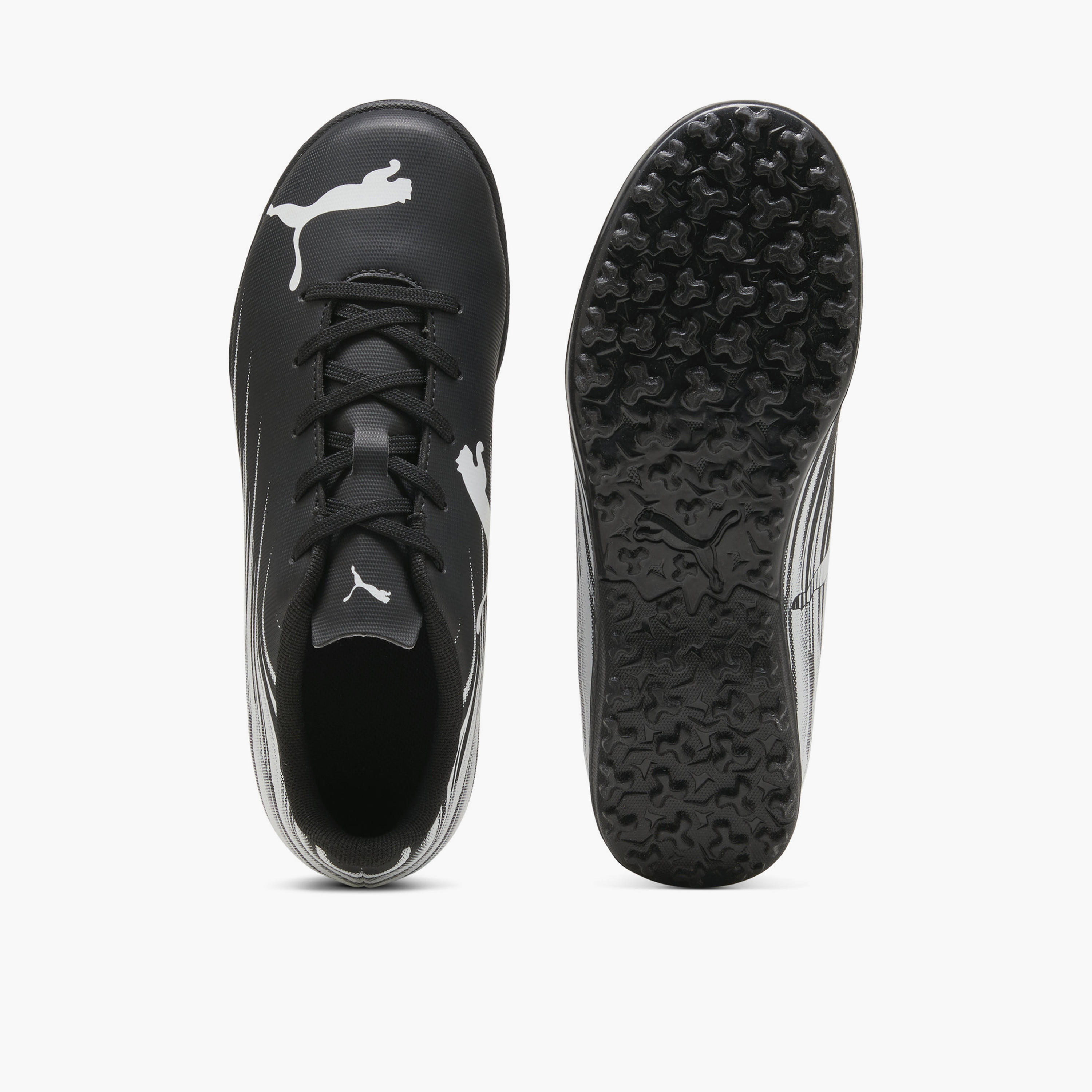 Puma Boys Attacanto II TT Lace-Up Turf Football Shoes-girls-shoes-sports-image-4