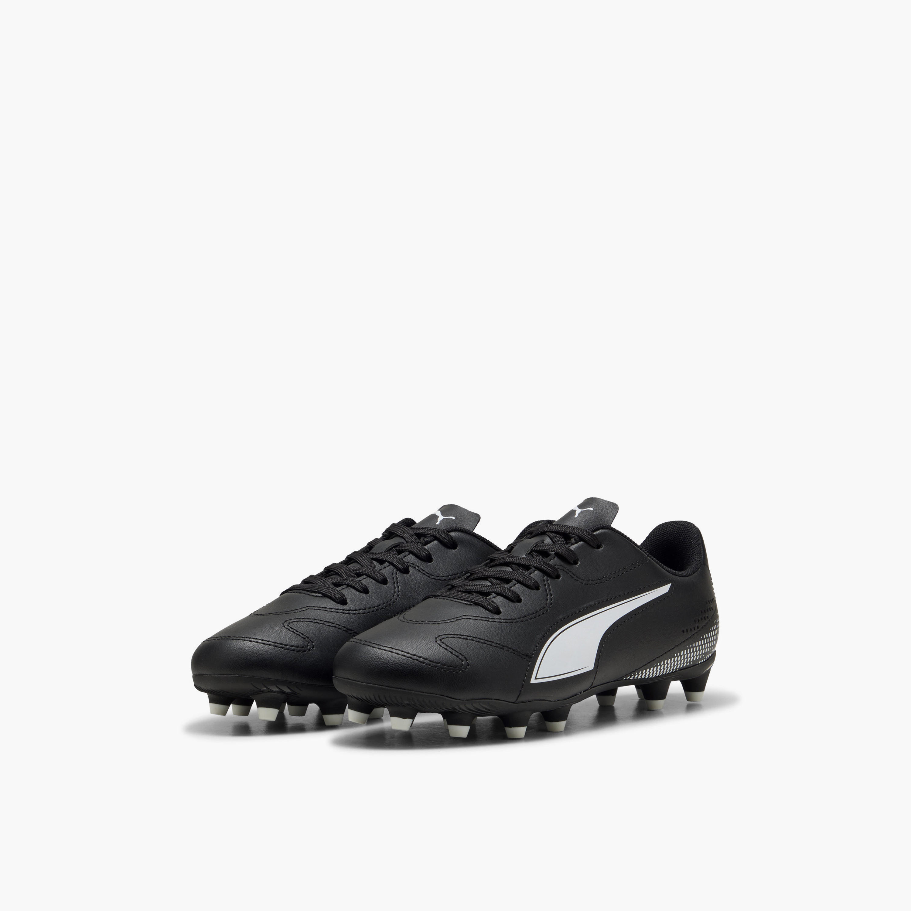 Puma Boys Vitoria II FG/AG Lace-Up Football Firm Ground Shoes-girls-shoes-sports-image-1