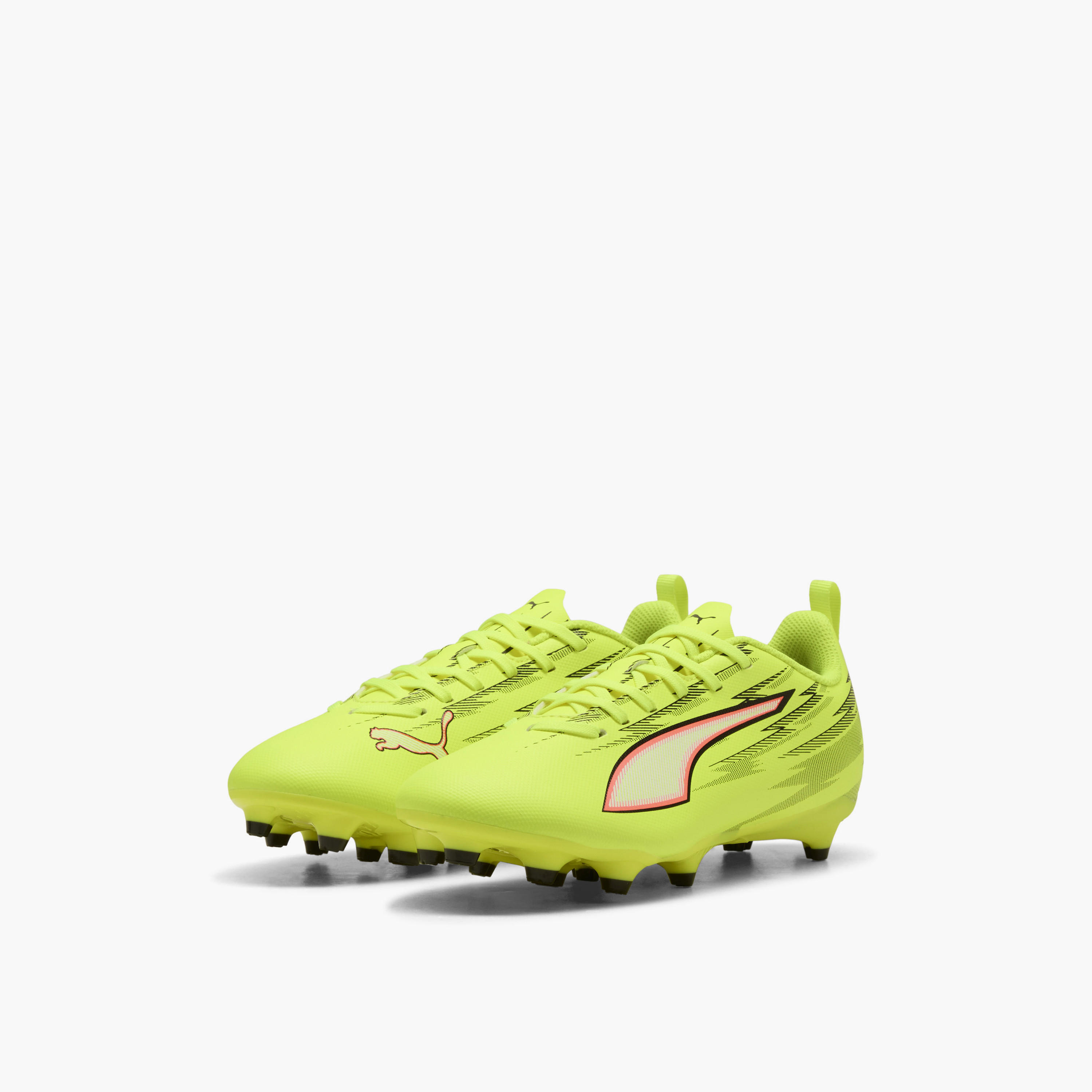 Puma Kids Ultra 6 Play FG/AG Lace-Up Football Firm Ground Shoes-girls-shoes-sports-image-1