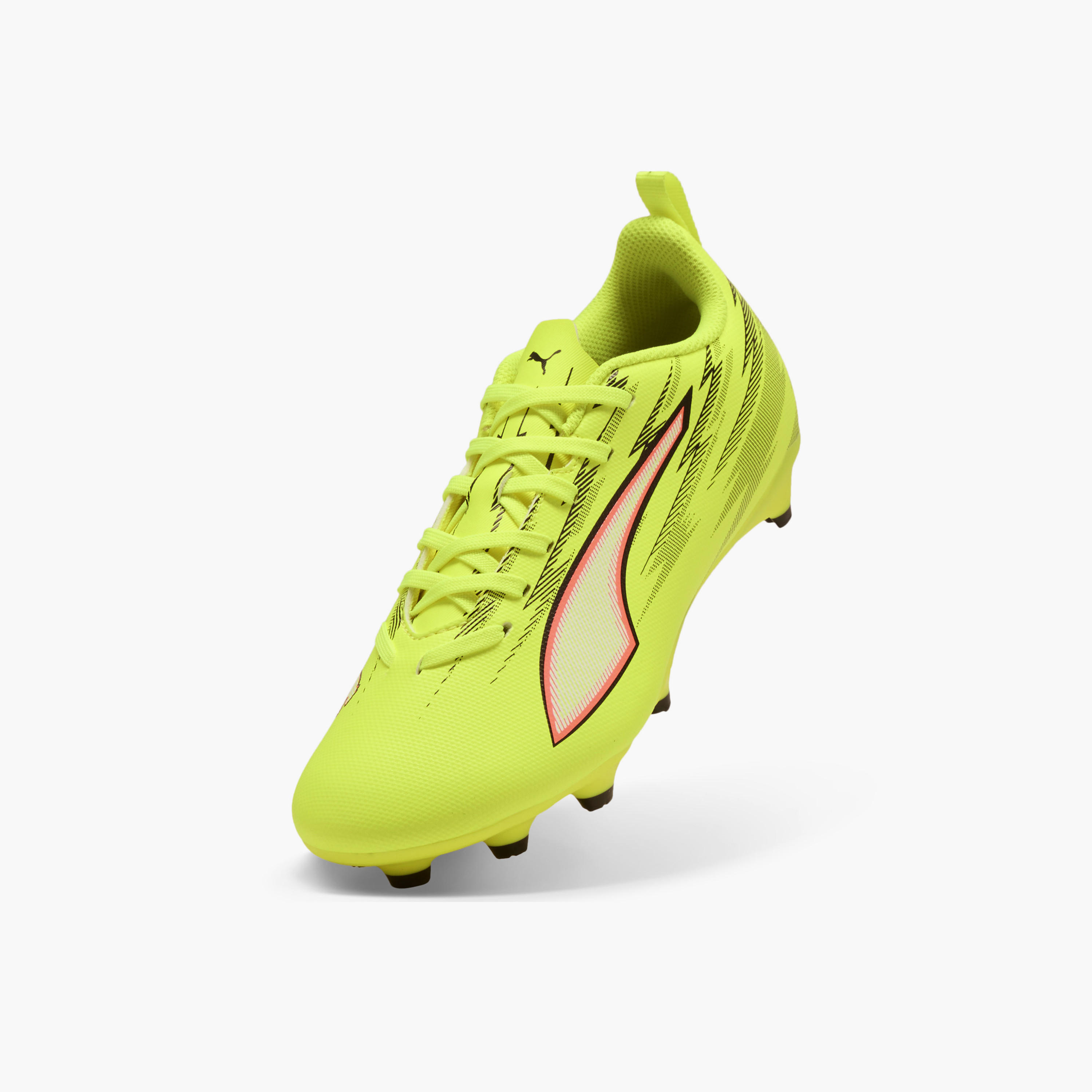 Puma Kids Ultra 6 Play FG/AG Lace-Up Football Firm Ground Shoes-girls-shoes-sports-image-5