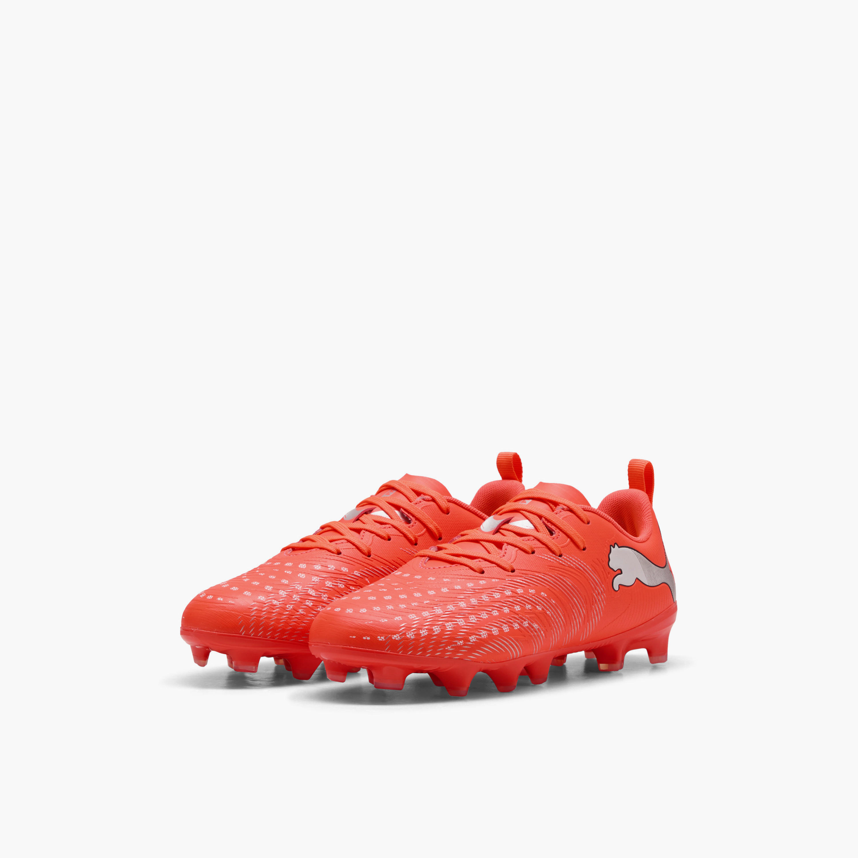 Puma Kids Future 9 Play FG/AG Lace-Up Firm Ground Football Shoes-girls-shoes-sports-image-1