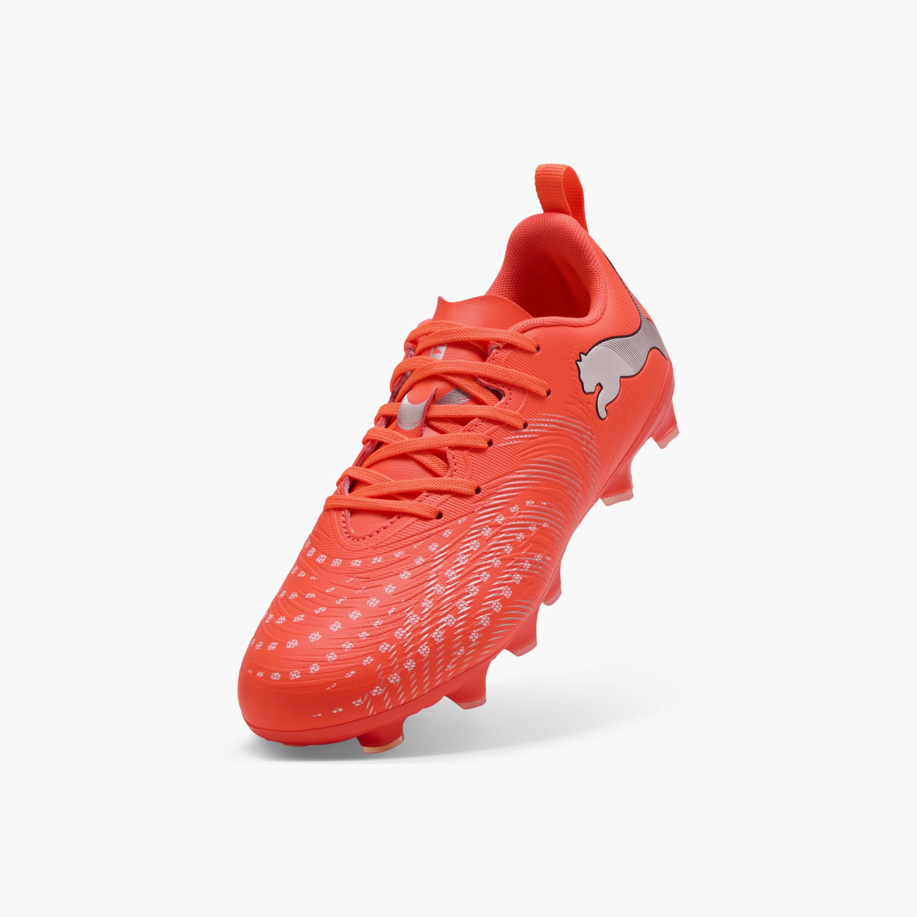 Puma Kids Future 9 Play FG/AG Lace-Up Firm Ground Football Shoes-girls-shoes-sports-image-3