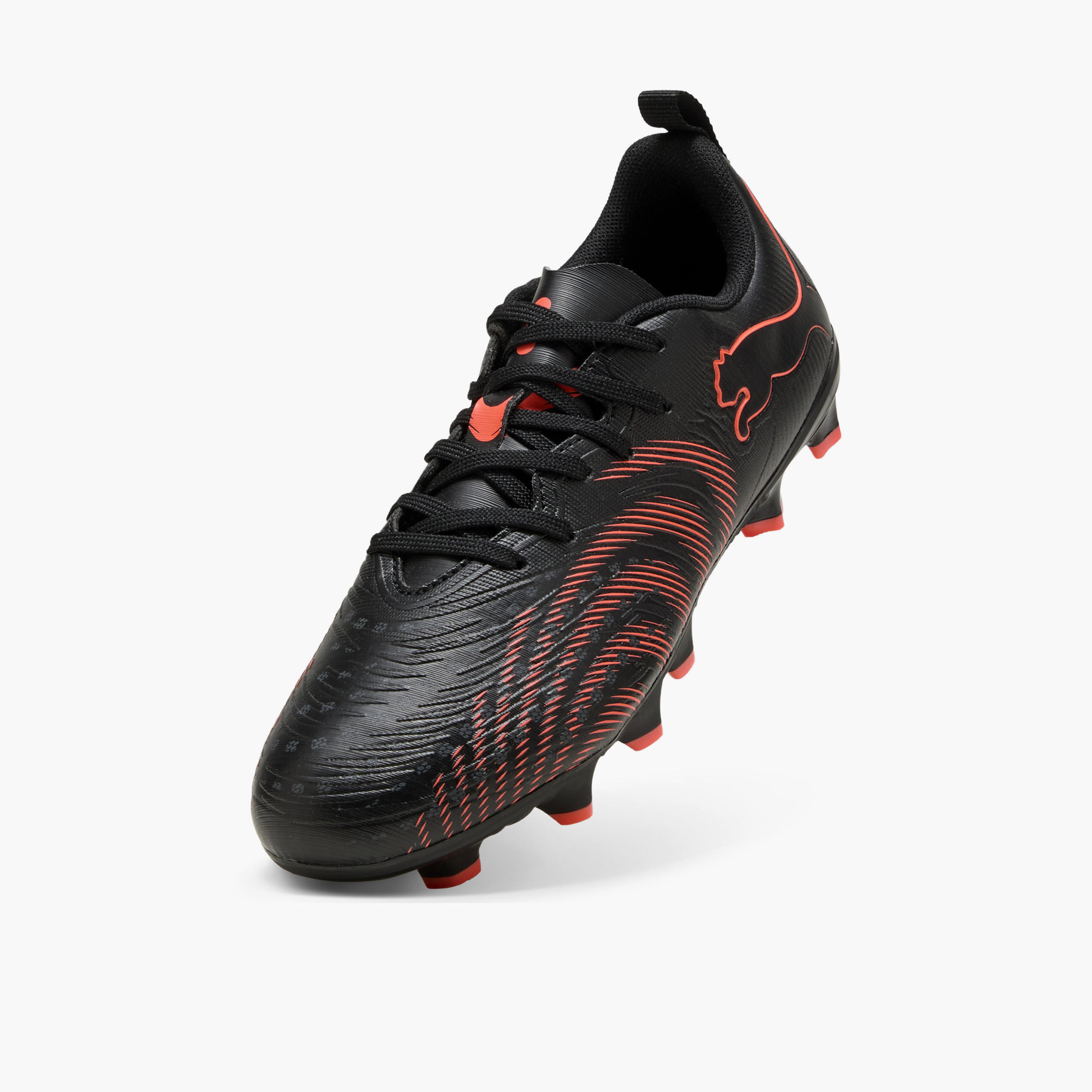 Puma Kids Future 9 Play FG/AG Lace-Up Football Firm Ground Shoes-girls-shoes-sports-image-4