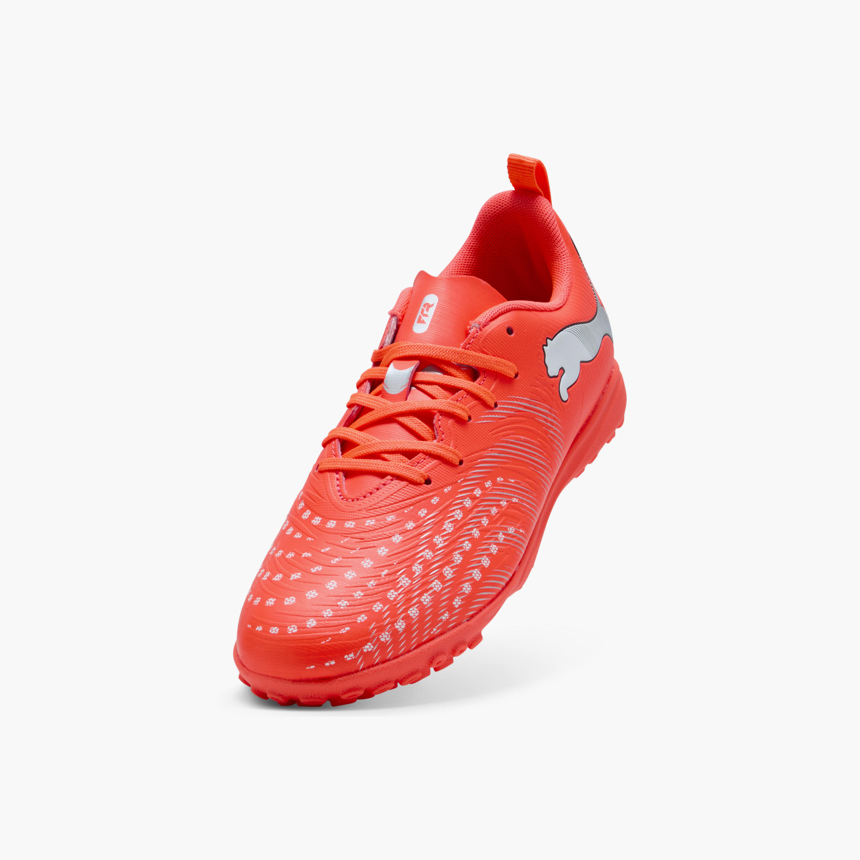 Puma Kids Future 9 Play TT Lace-Up Football Turf Shoes-girls-shoes-sports-image-5