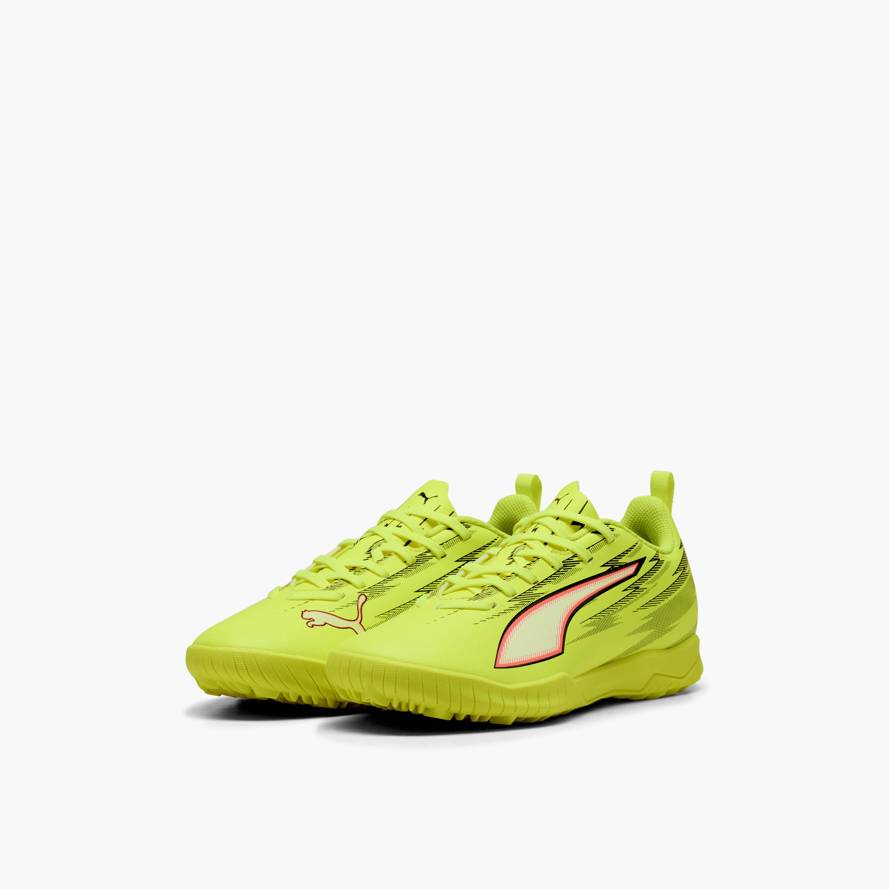 Puma Kids Ultra 6 Play TT Lace-Up Football Turf Shoes-girls-shoes-sports-image-1