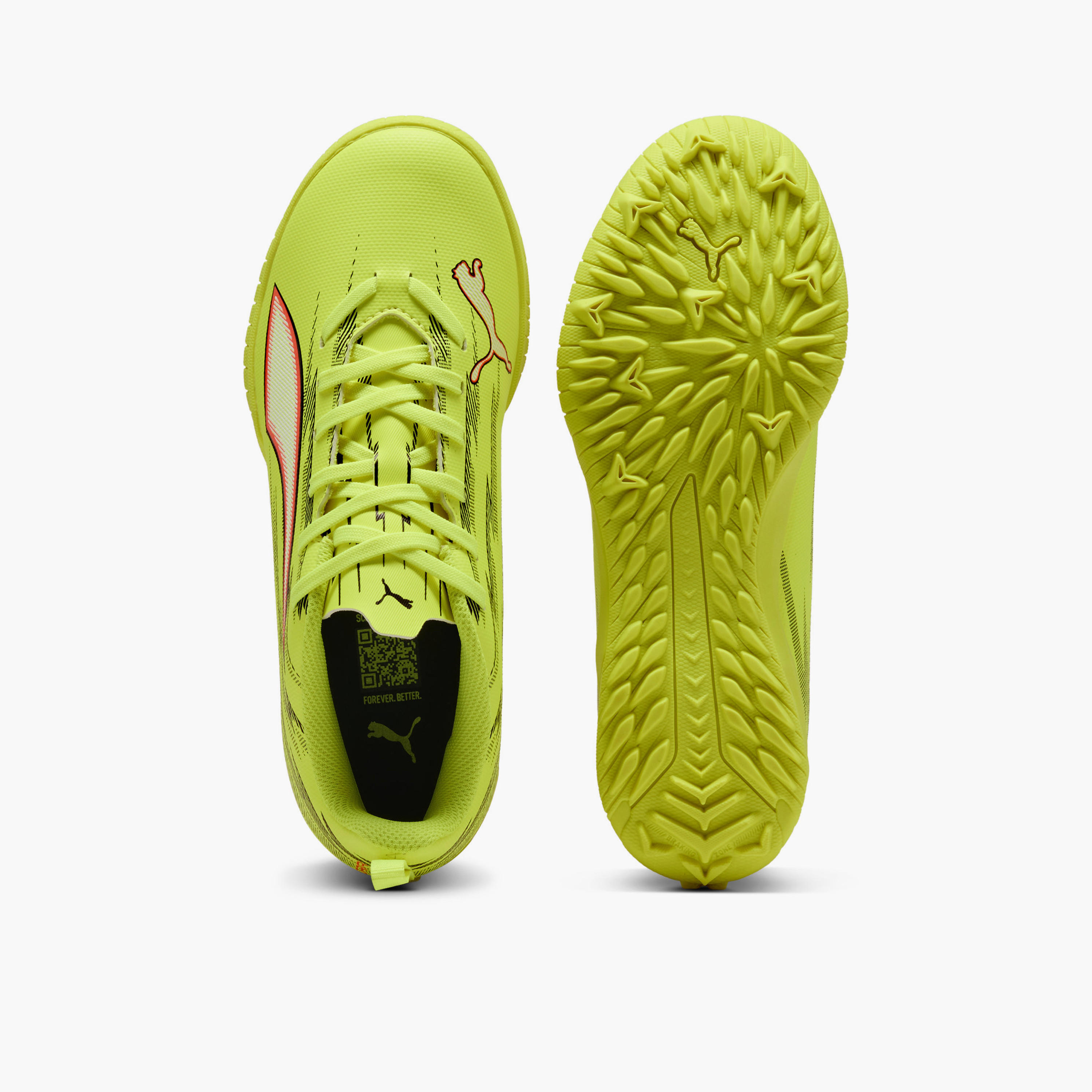 Puma Kids Ultra 6 Play TT Lace-Up Football Turf Shoes-girls-shoes-sports-image-4
