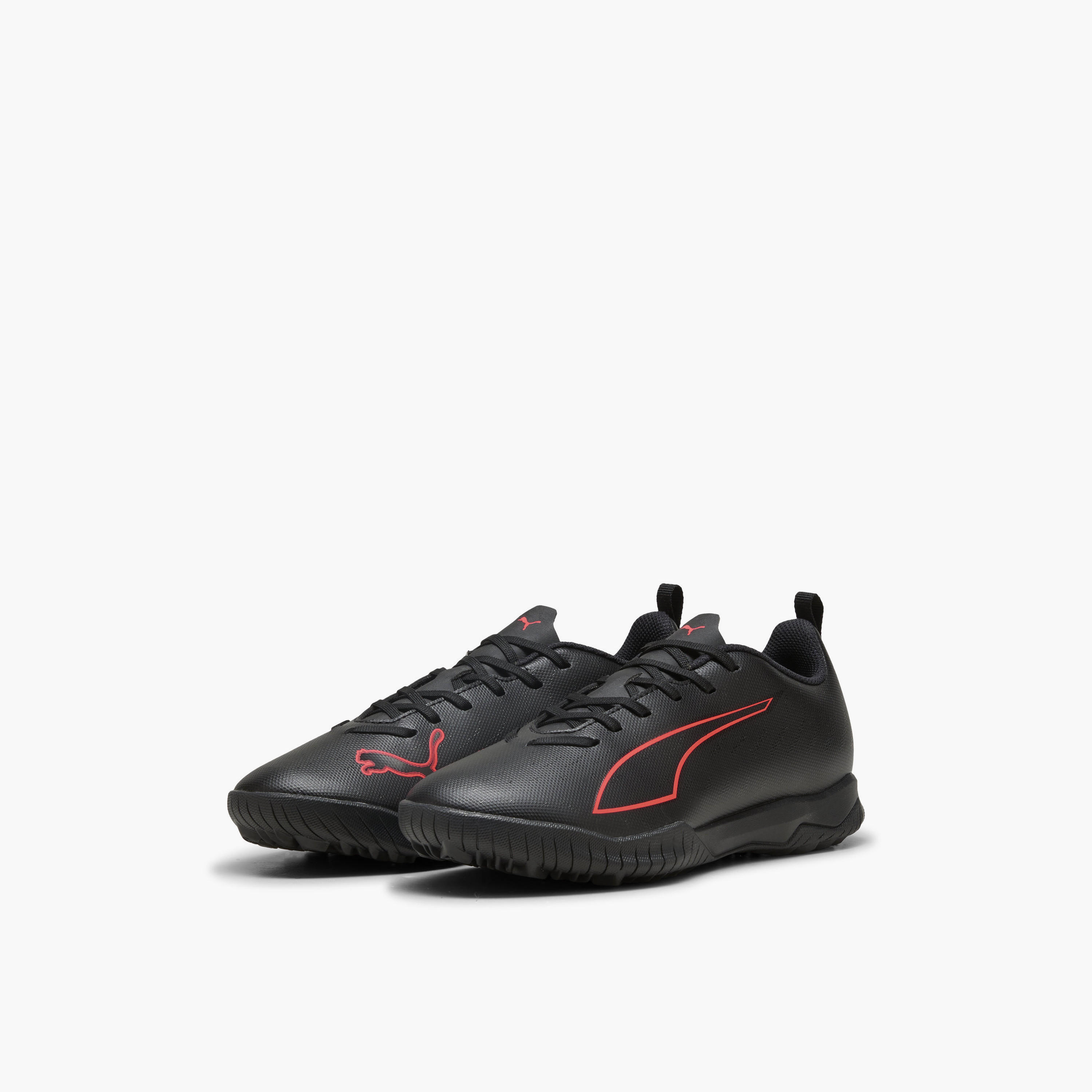 Puma Kids Ultra 6 Play TT Lace-Up Football Turf Shoes-girls-shoes-sports-image-1
