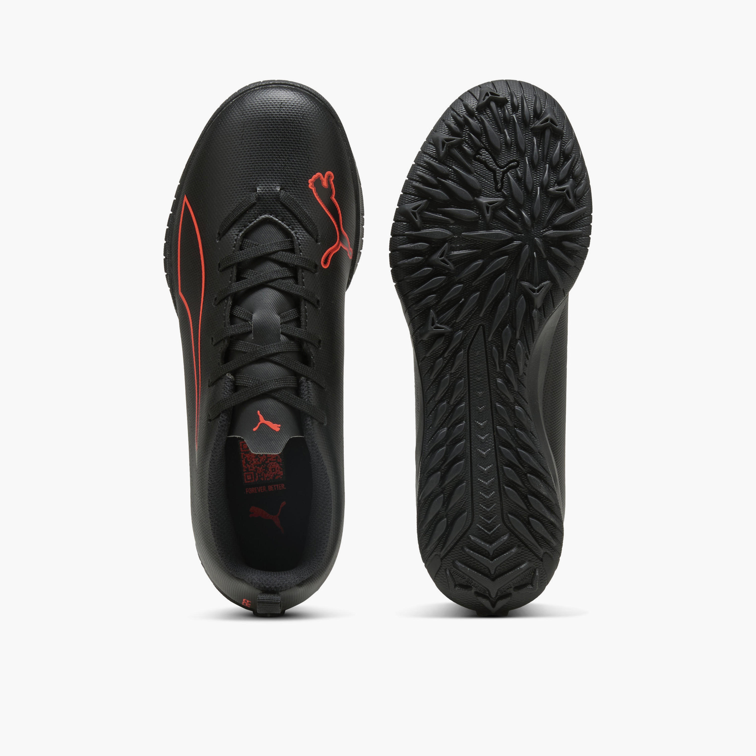 Puma Kids Ultra 6 Play TT Lace-Up Football Turf Shoes-girls-shoes-sports-image-4