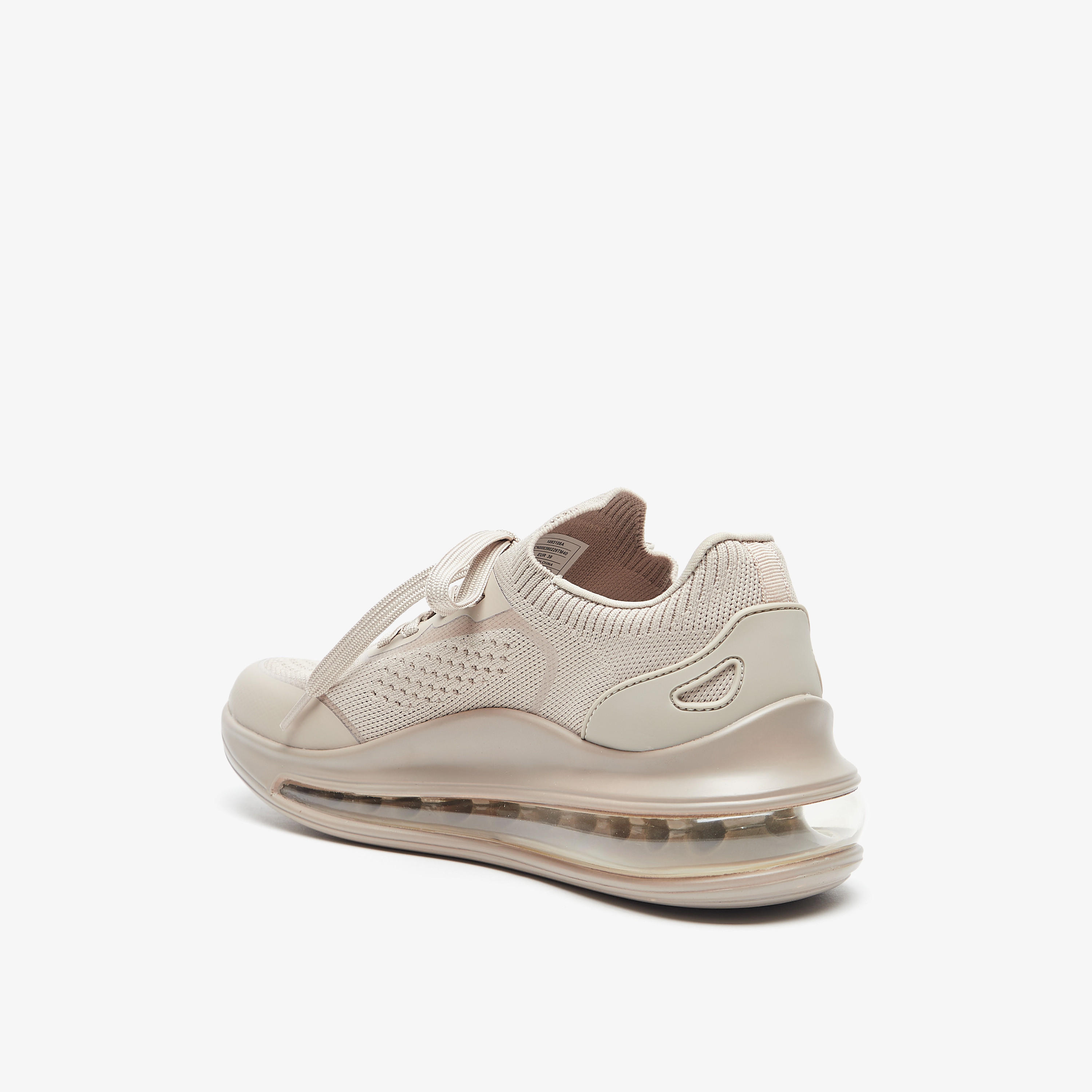 Dash Monotone Walking Shoes with Lace-Up Closure-sports-women-shoes-image-7