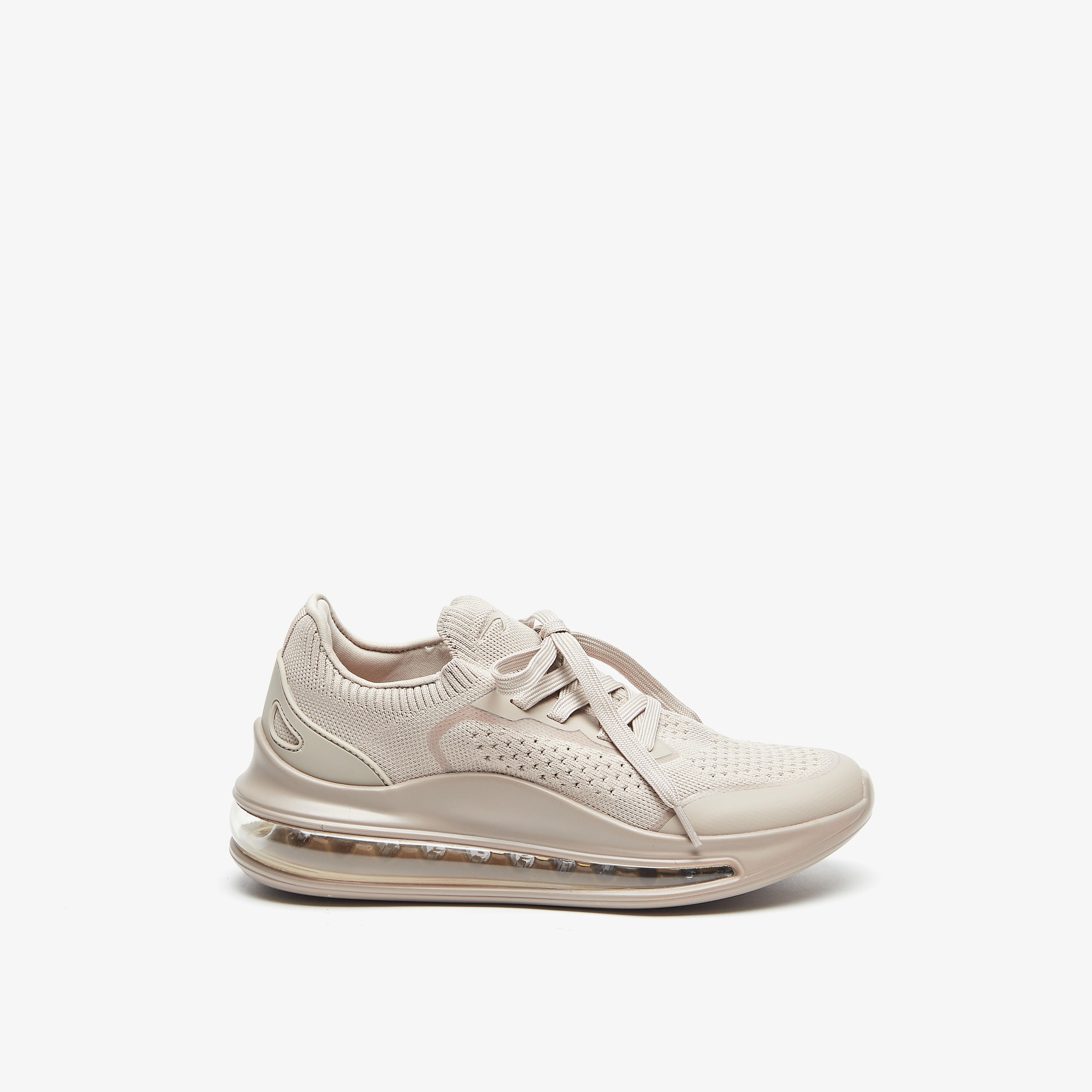 Dash Monotone Walking Shoes with Lace-Up Closure-sports-women-shoes-image-8