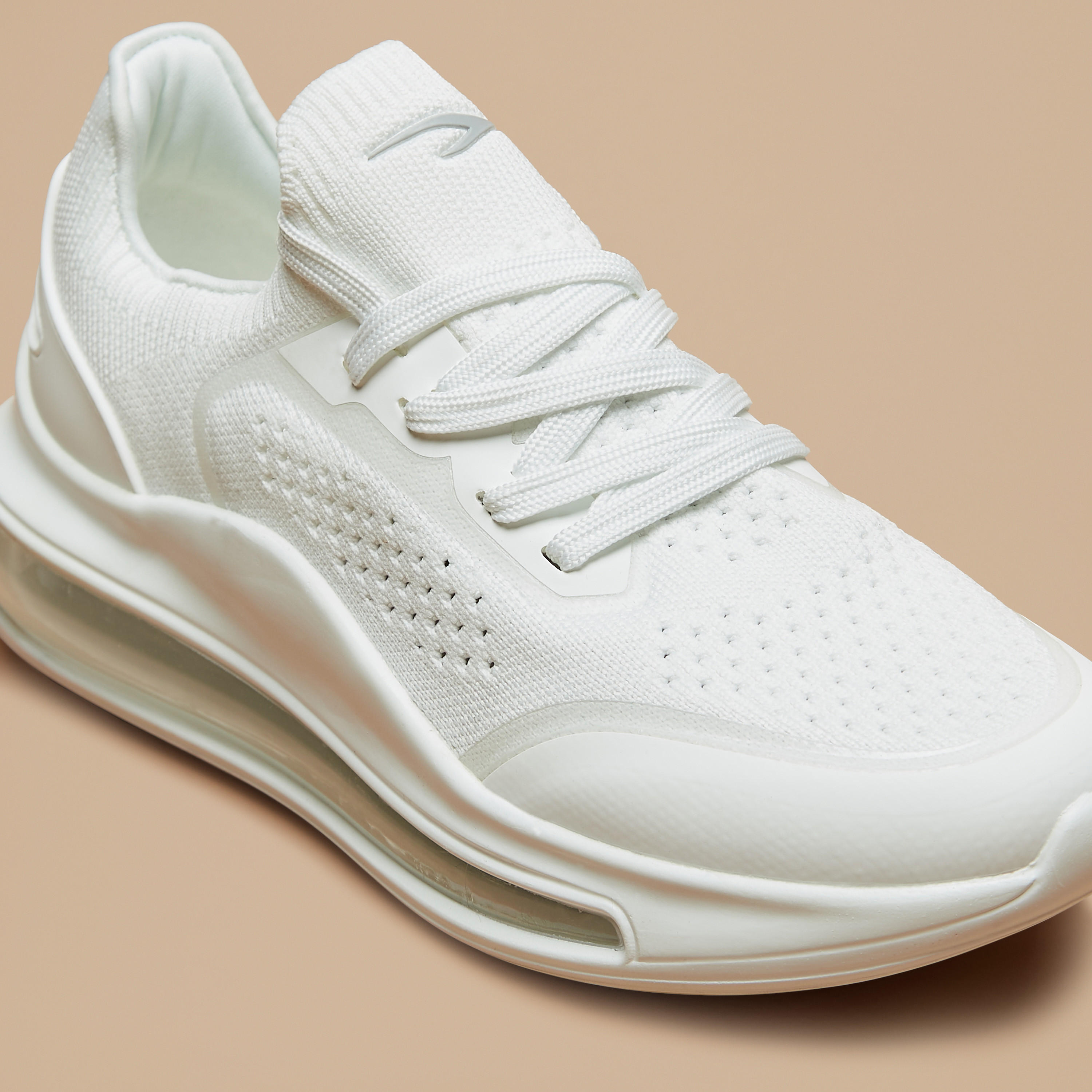 Dash Monotone Walking Shoes with Lace-Up Closure-sports-women-shoes-image-5