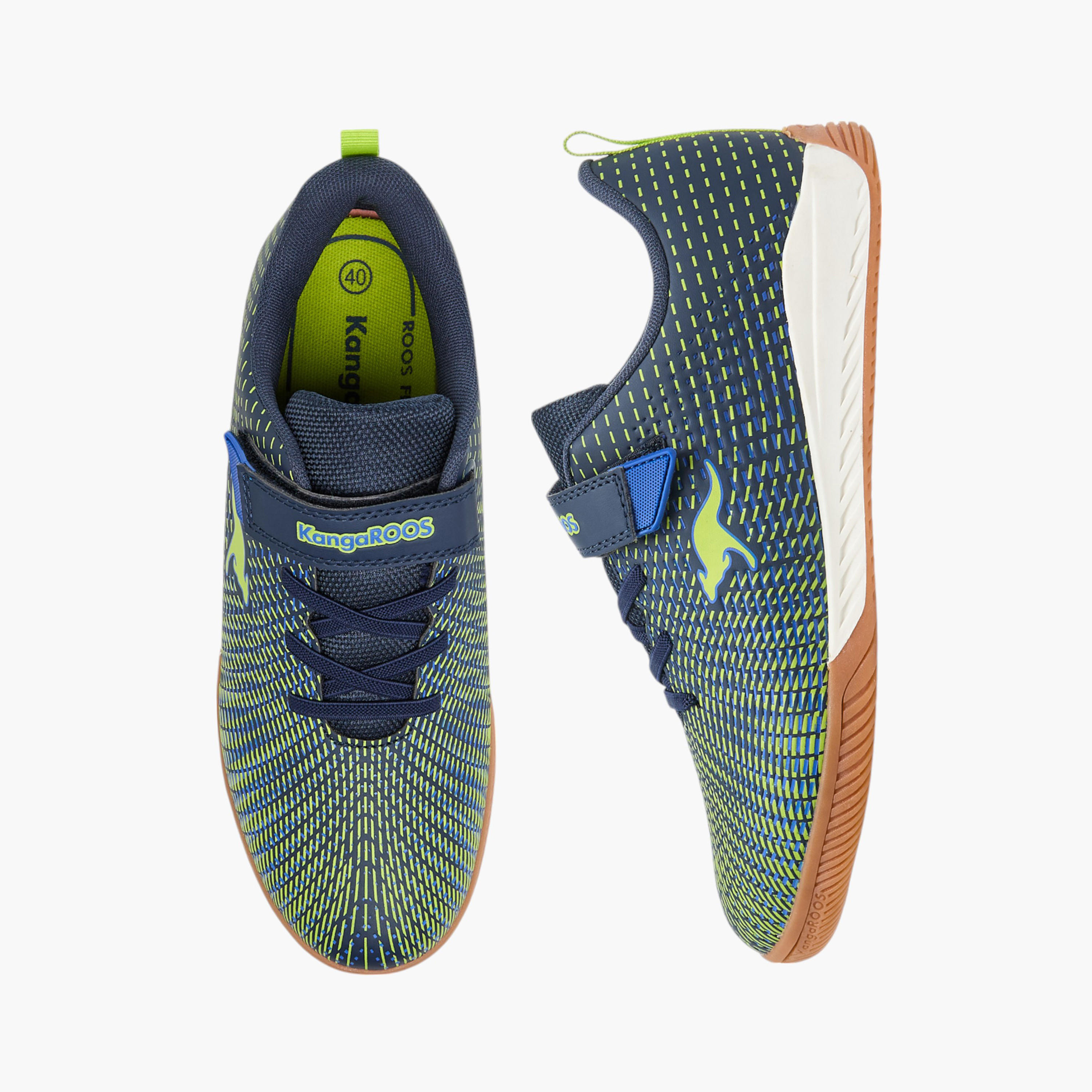 KangaROOS Women's Printed Sneakers with Hook and Loop Closure-women-shoes-sneakers-image-1