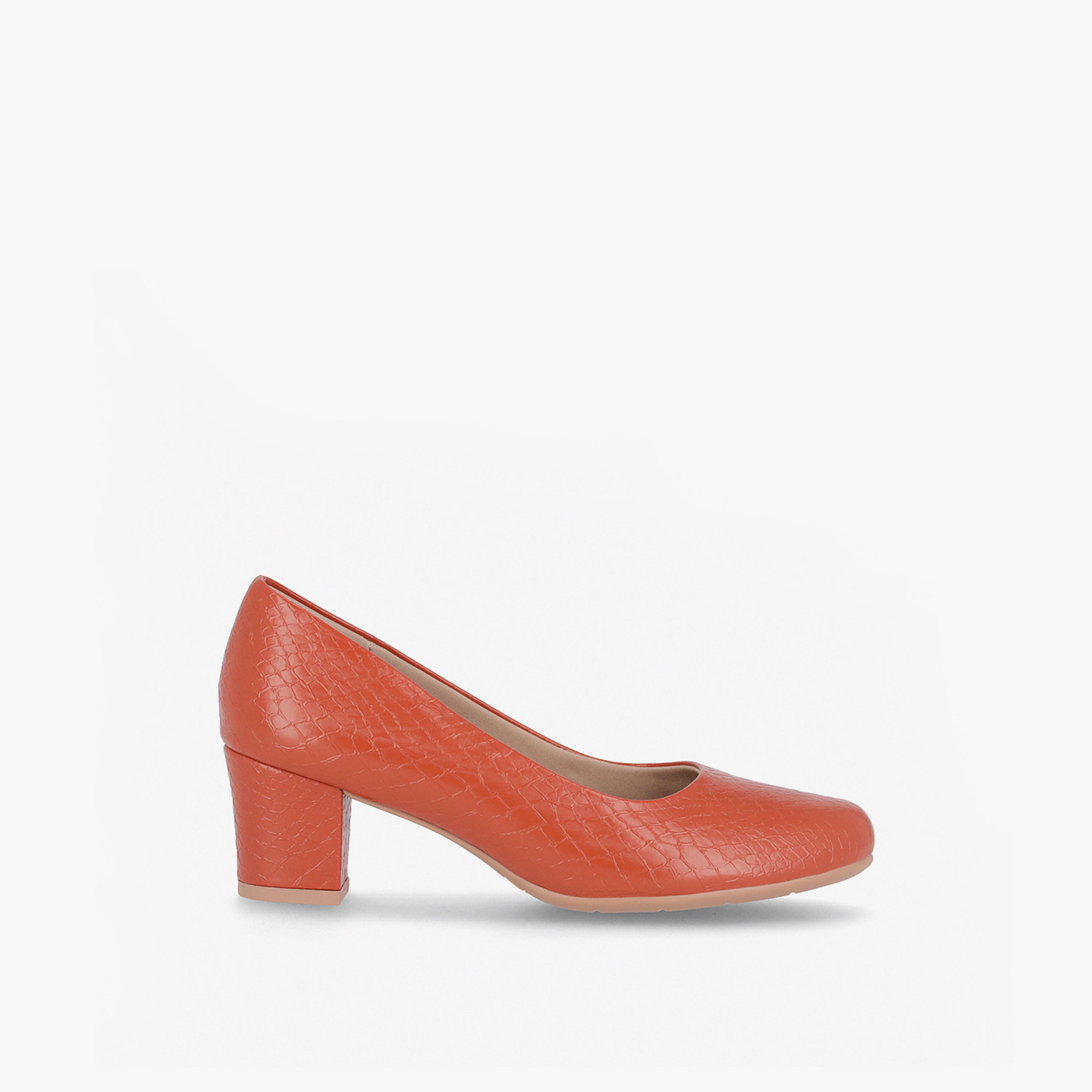 Piccadilly Round Toe Slip-On Pumps with Block Heels-women-shoes-heels-image-2