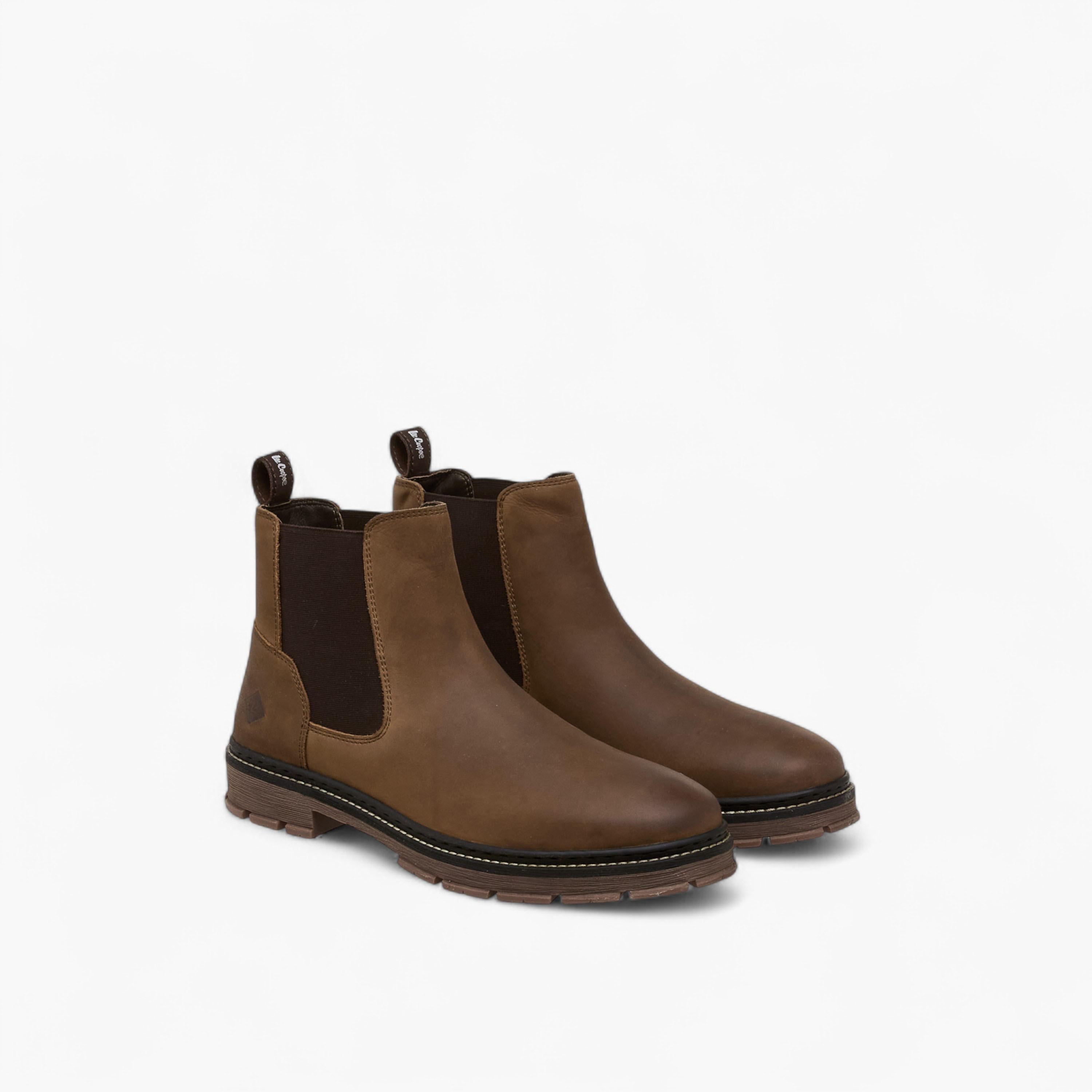 Lee Cooper Men Leather Chelsea Boots-men-shoes-boots-image-1
