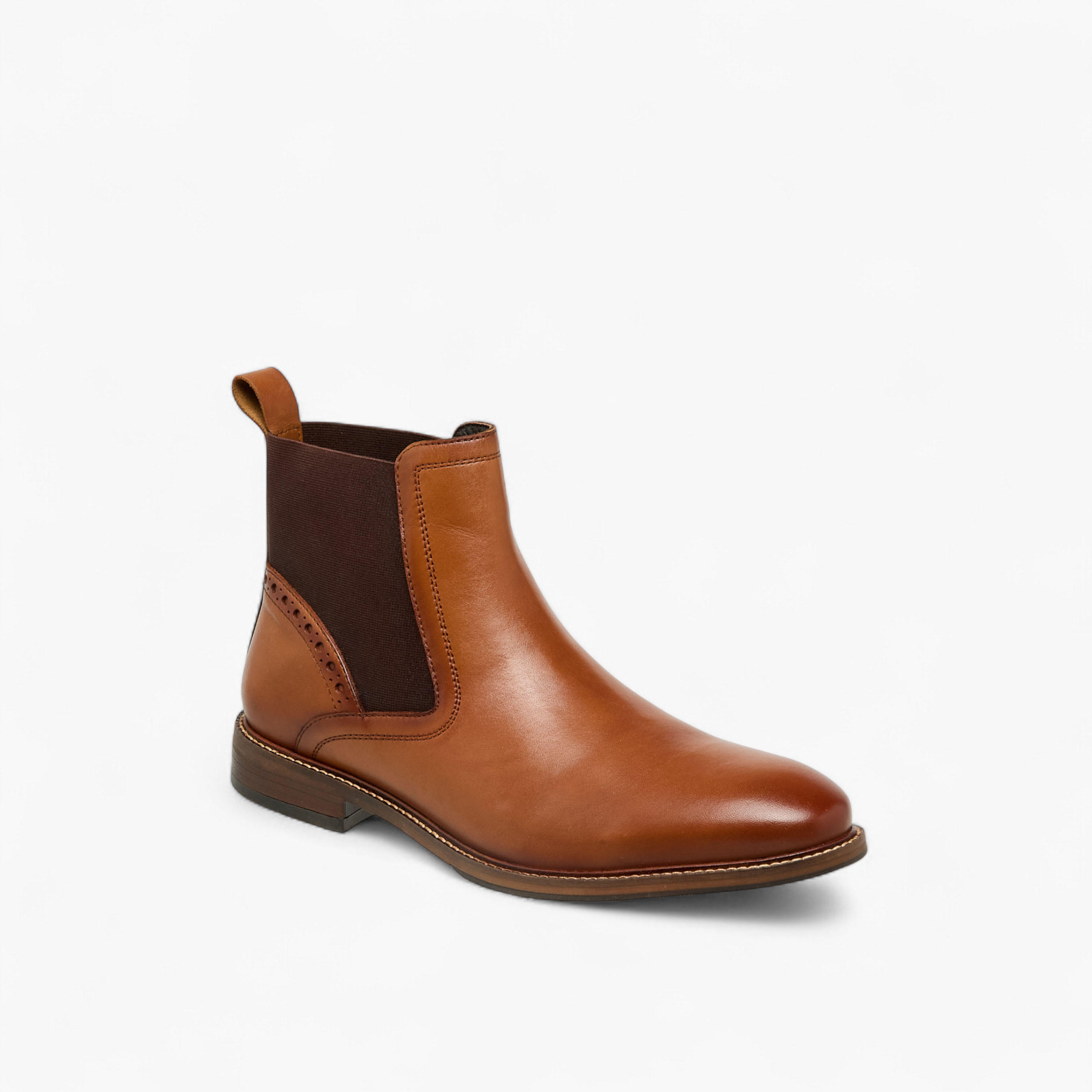 Duchini Men Leather Chelsea Boots-men-shoes-boots-image-2