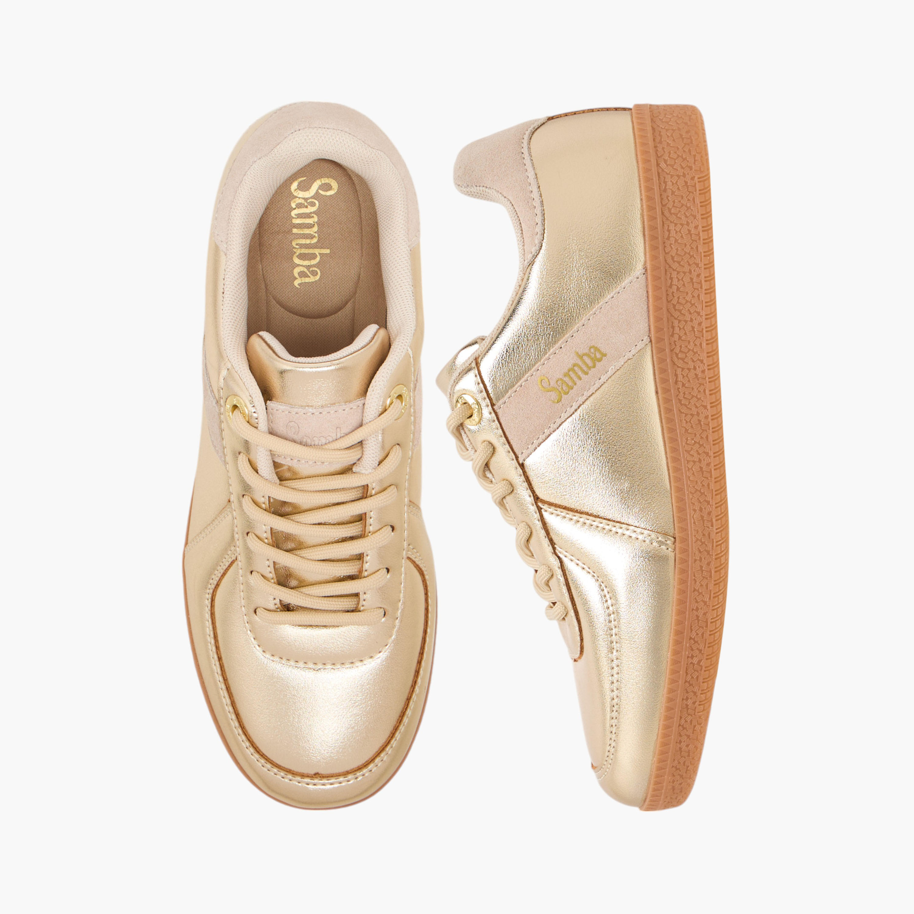 حذاء سنيكرز بألواح ورباط للنساء من سامبا-women-shoes-sneakers-image-1