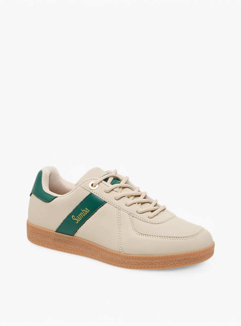 حذاء سنيكرز بألواح ورباط للنساء من سامبا-women-shoes-sneakers-image-2
