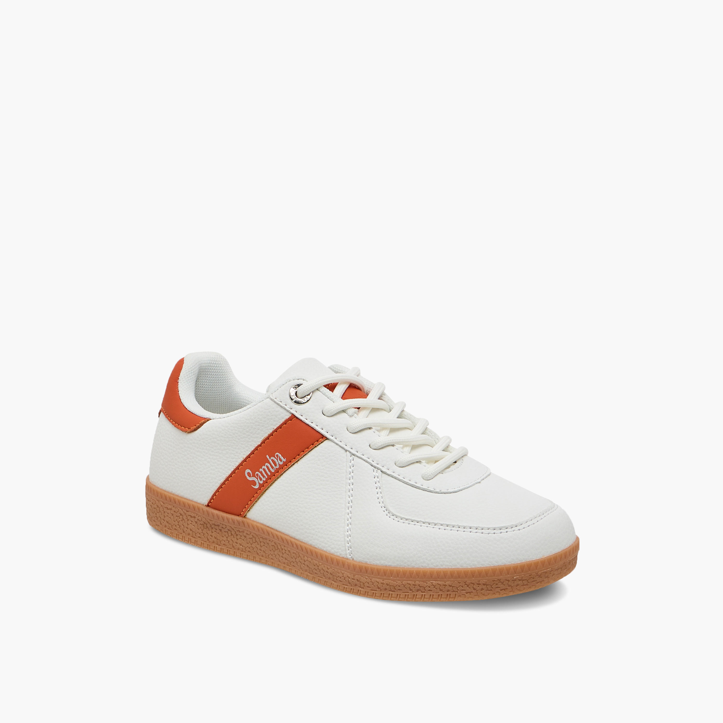 حذاء سنيكرز بألواح ورباط للنساء من سامبا-women-shoes-sneakers-image-1