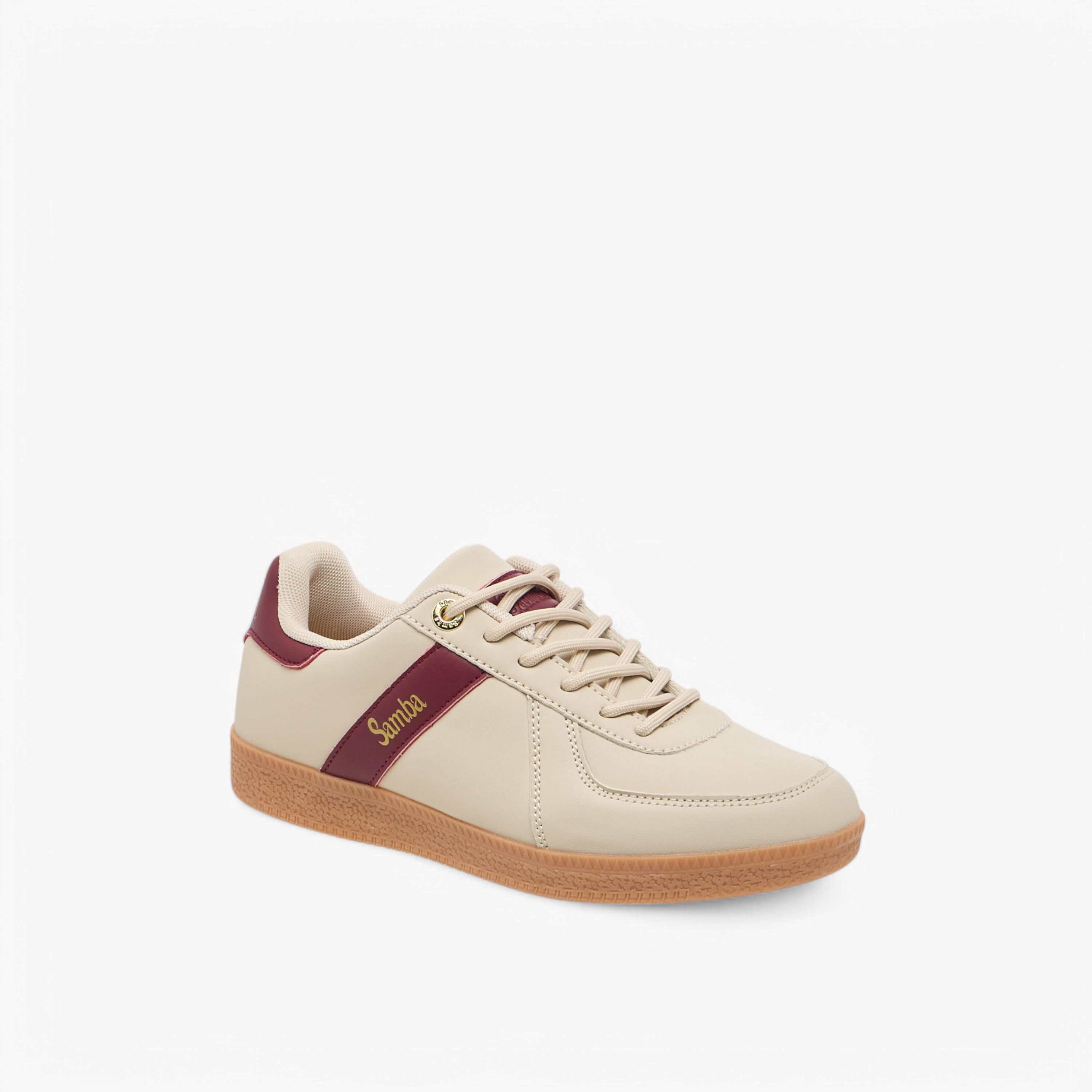 حذاء سنيكرز بألواح ورباط للنساء من سامبا-women-shoes-sneakers-image-3