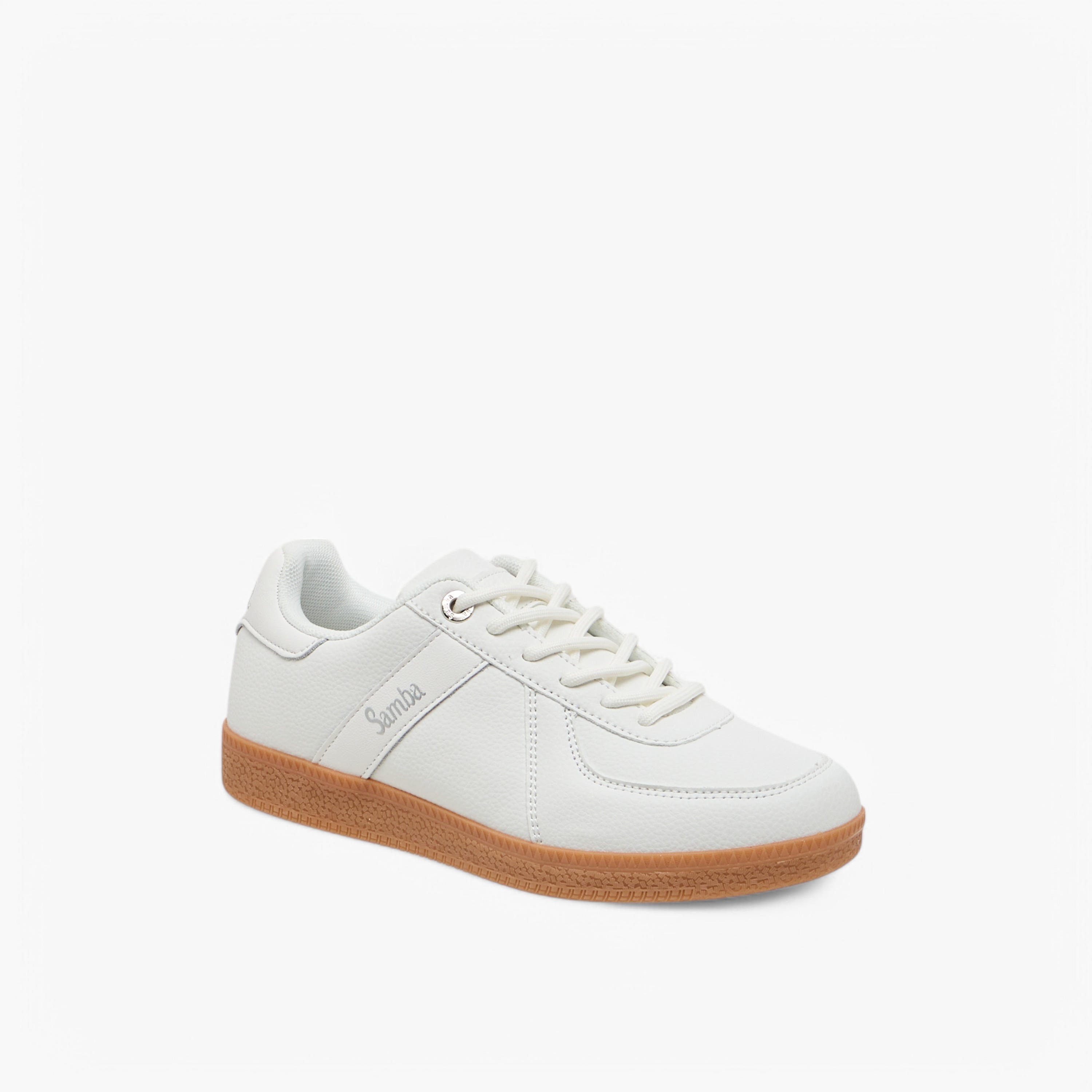 حذاء سنيكرز بألواح ورباط للنساء من سامبا-women-shoes-sneakers-image-2