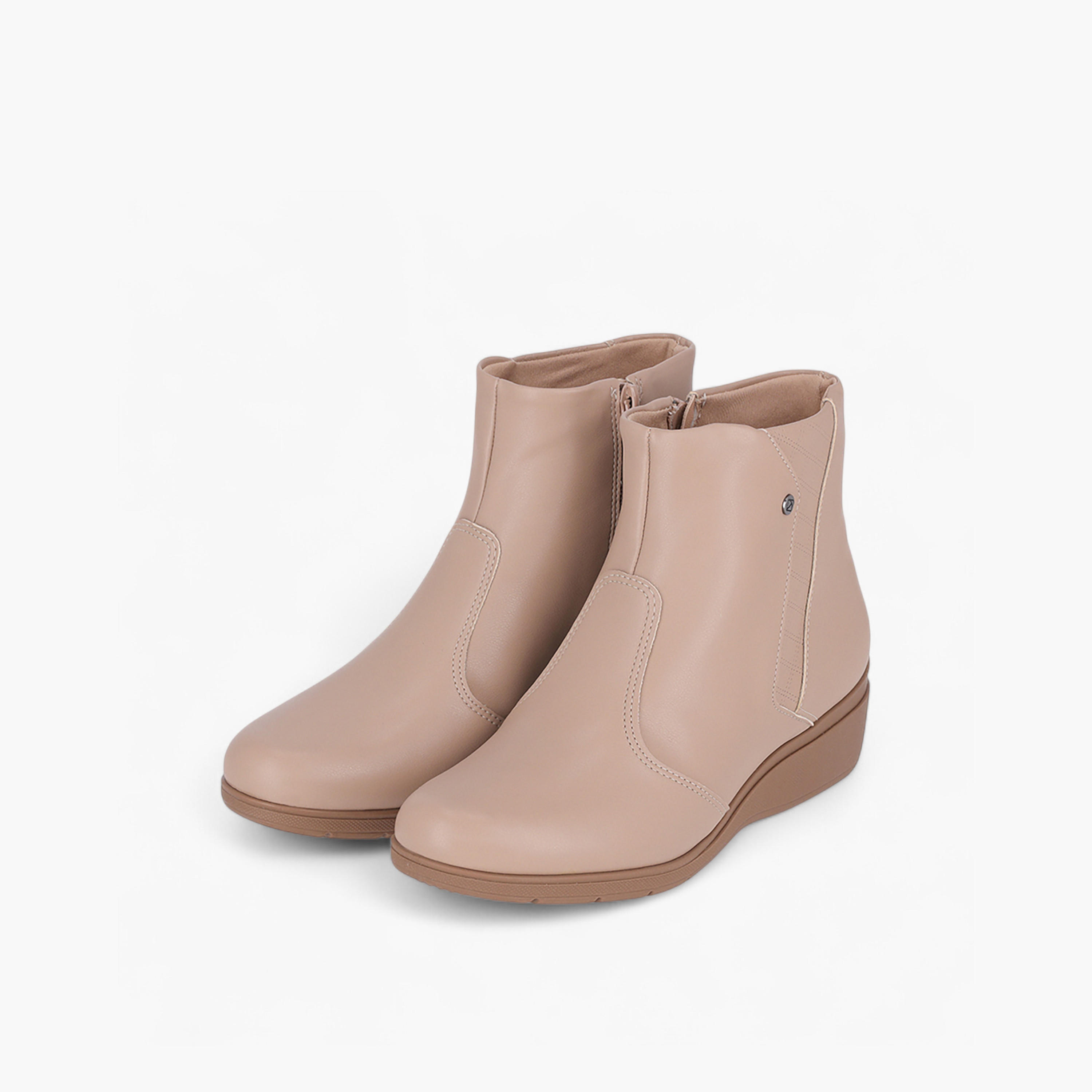 Piccadilly Women's Ankle Boots with Zip Closure-women-shoes-boots-image-1