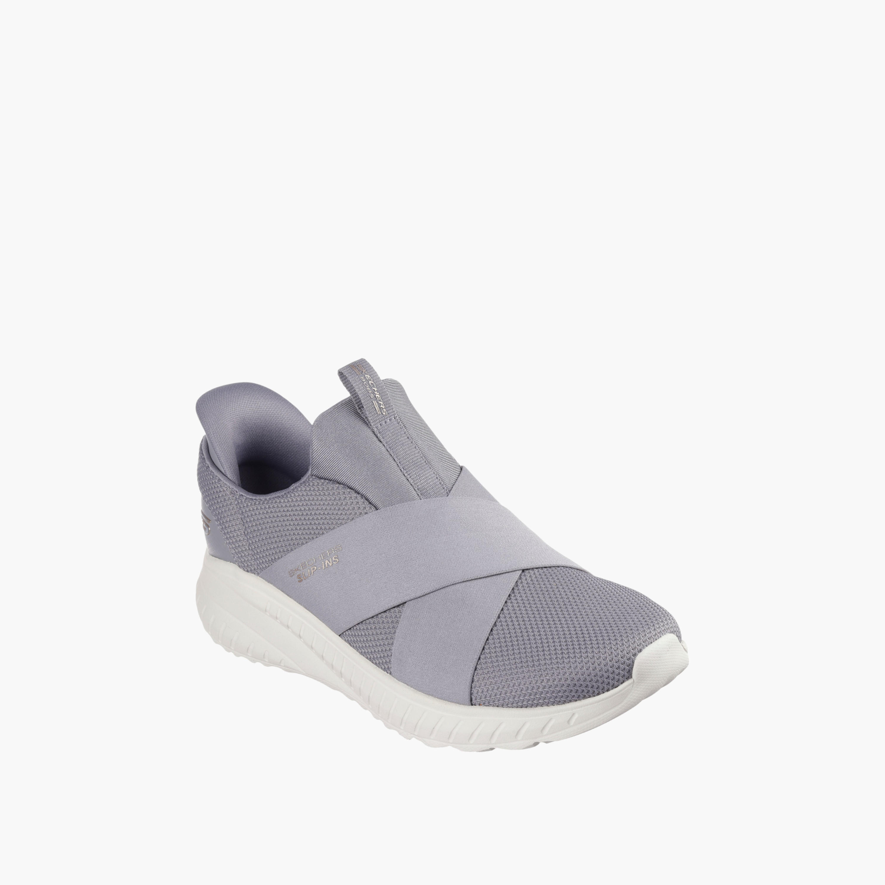 حذاء رياضي سهل الارتداء بوبس سكواد كايوس للنساء من سكتشرز - 117505-GRY-women-shoes-sneakers-image-1