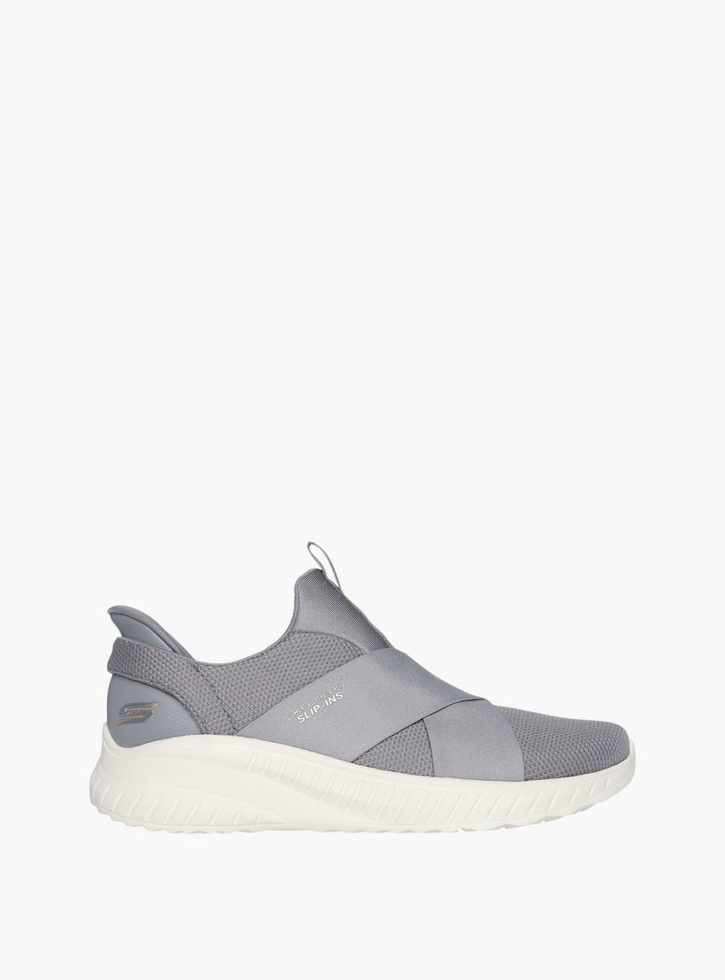 حذاء رياضي سهل الارتداء بوبس سكواد كايوس للنساء من سكتشرز - 117505-GRY-women-shoes-sneakers-image-2