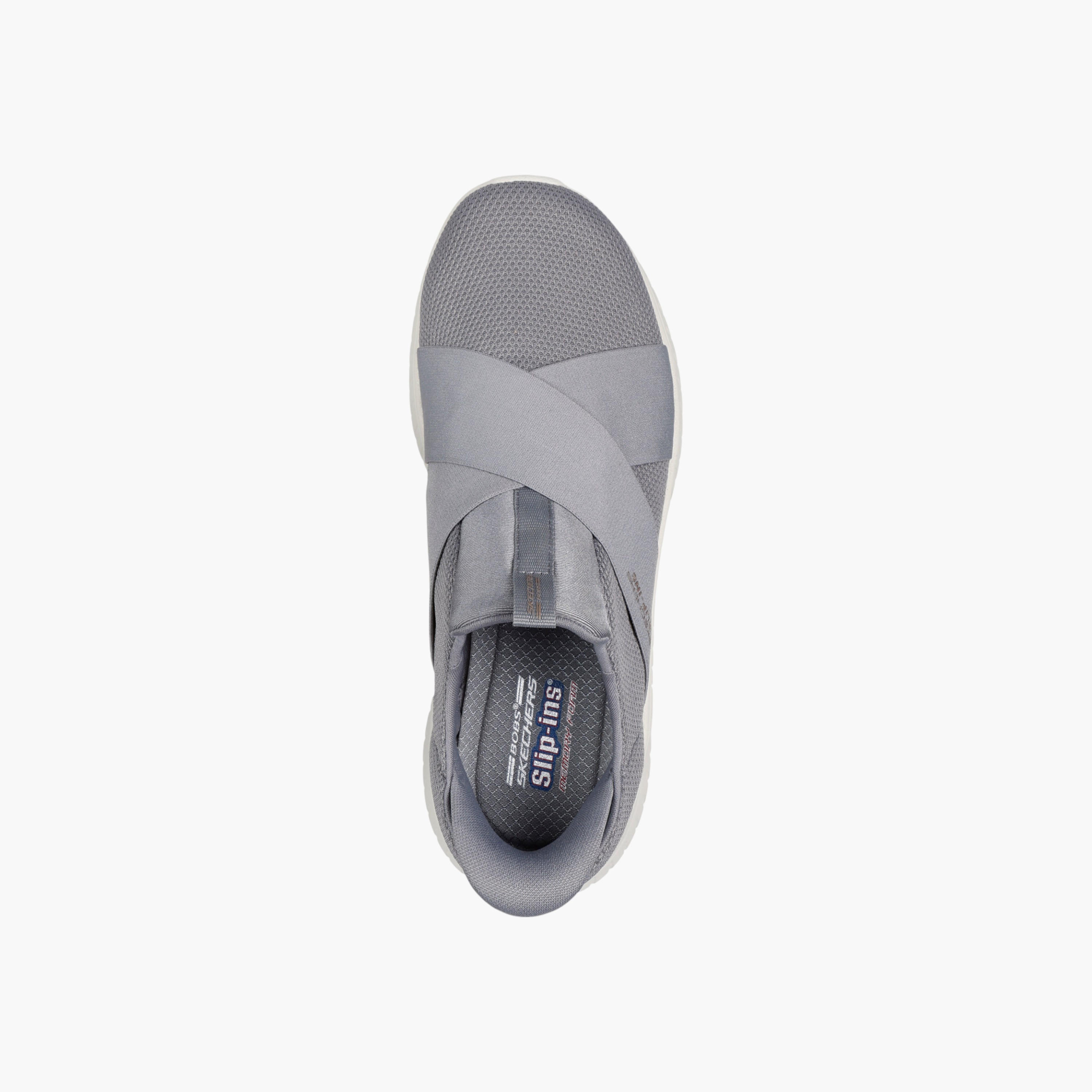 حذاء رياضي سهل الارتداء بوبس سكواد كايوس للنساء من سكتشرز - 117505-GRY-women-shoes-sneakers-image-3