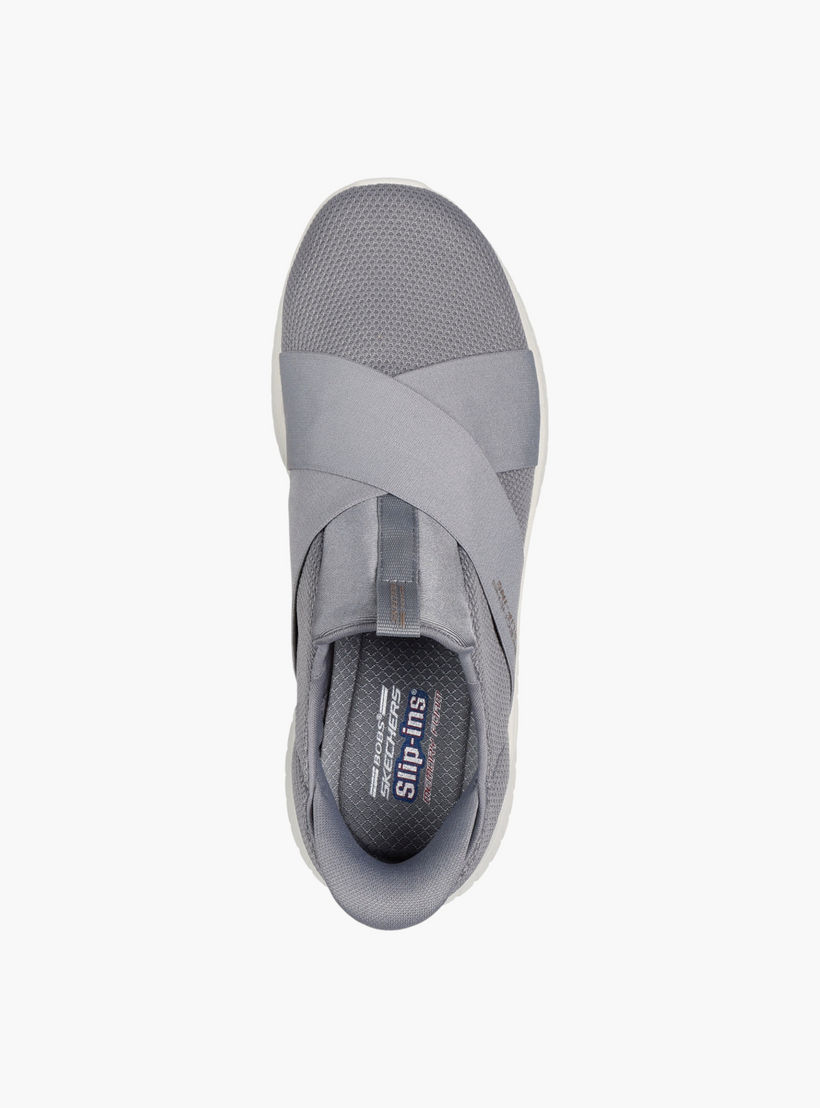 حذاء رياضي سهل الارتداء بوبس سكواد كايوس للنساء من سكتشرز - 117505-GRY-women-shoes-sneakers-image-3